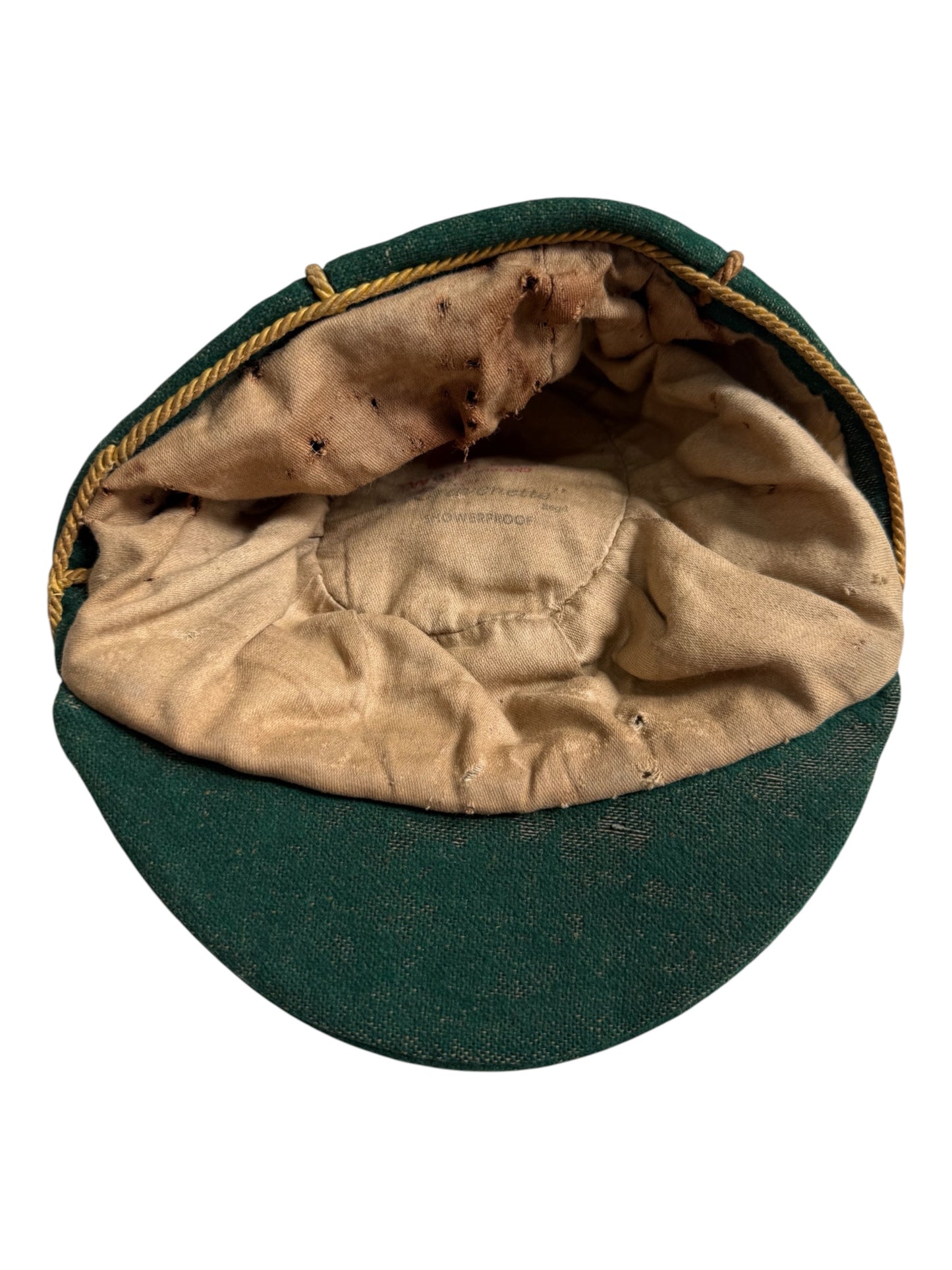 Vintage 1950s–60s Bukta Wolf Cub Boy Scout Wool Cap Youth Size