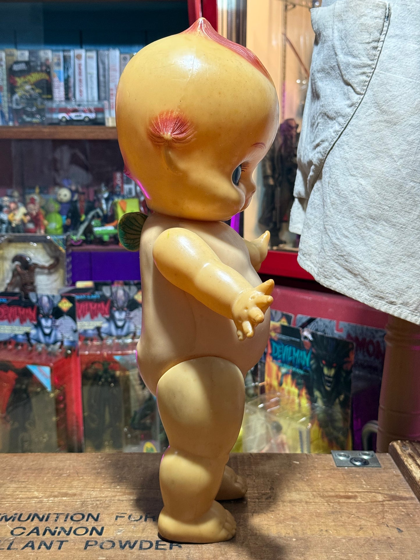 Vintage 1970s Kewpie Doll Jumbo Size Sofubi