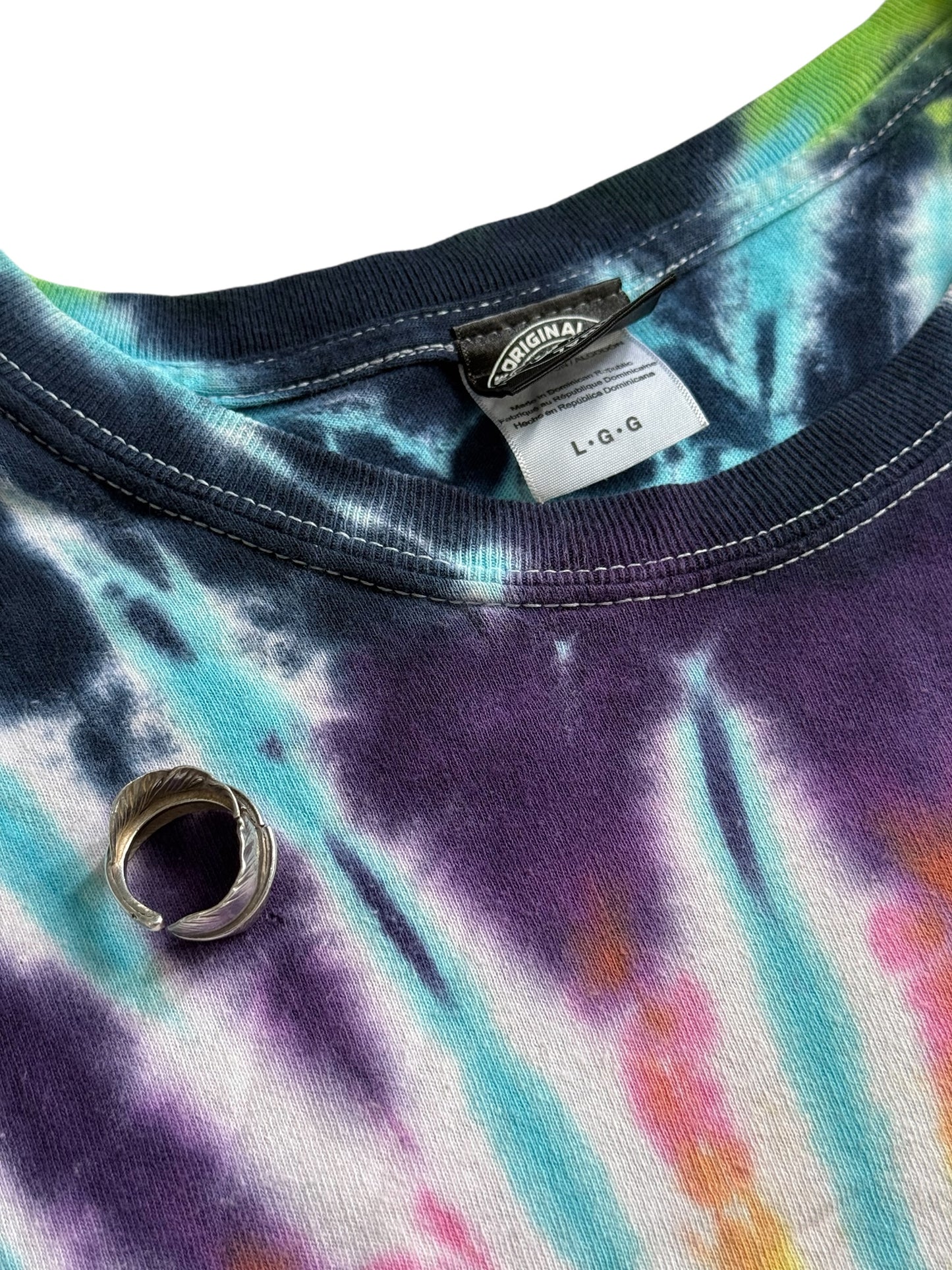 Santa Cruz Tie Dye Skate Tshirt