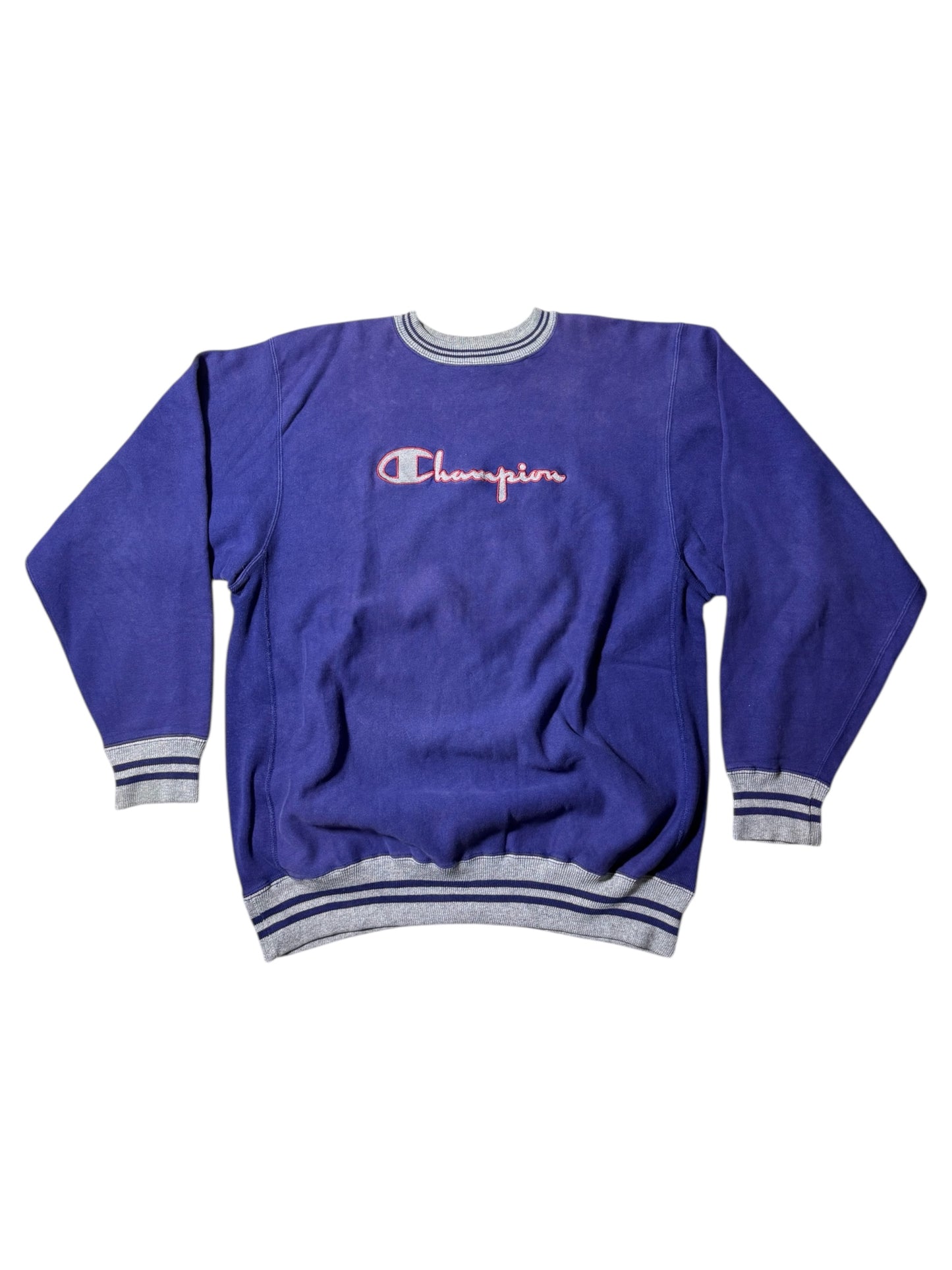 Vintage Champion Reverse Weave Script Logo Sweatshirt