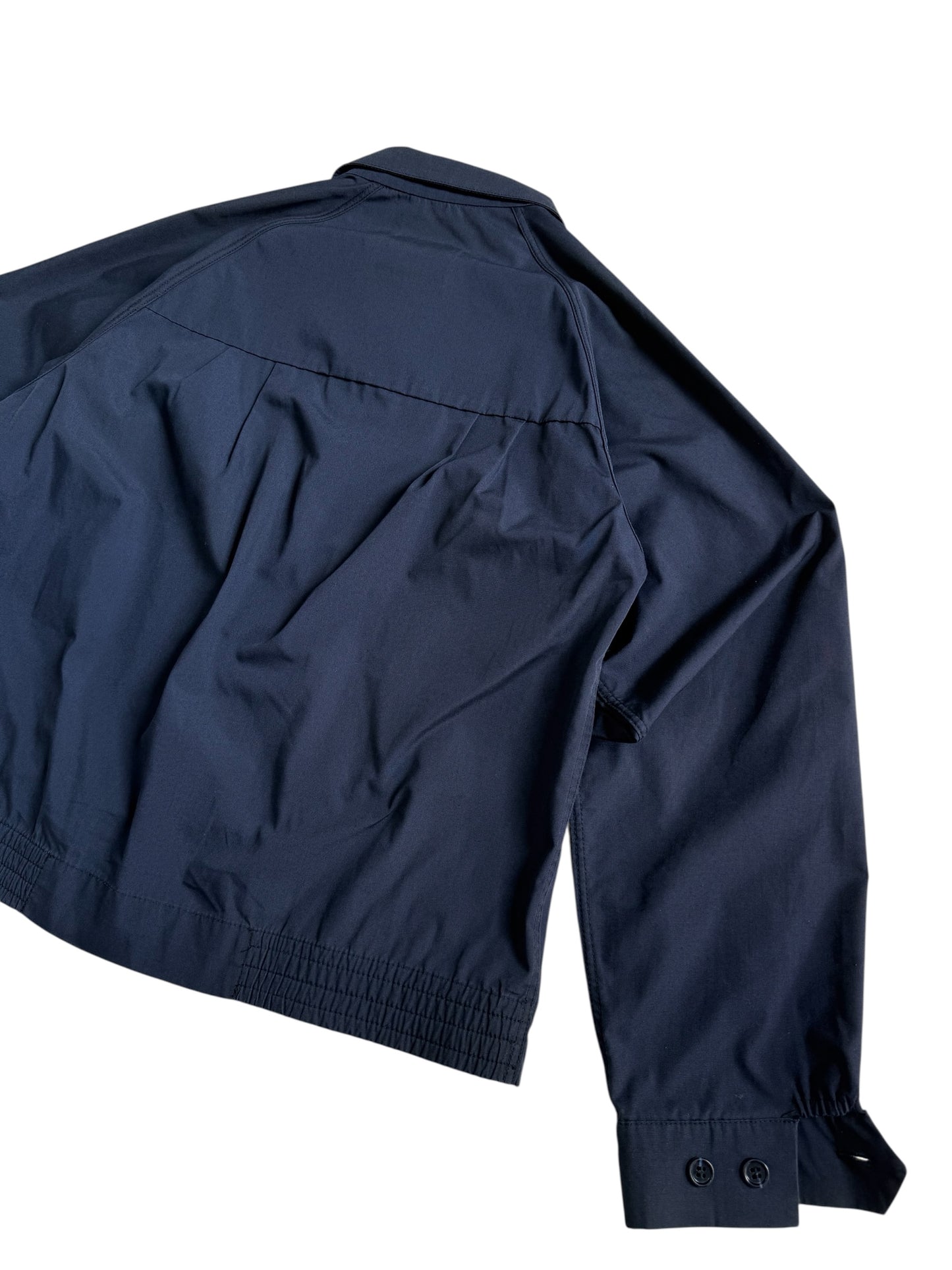 Vintage London Fog Weatherwear Navy Harrington Jacket Made in USA