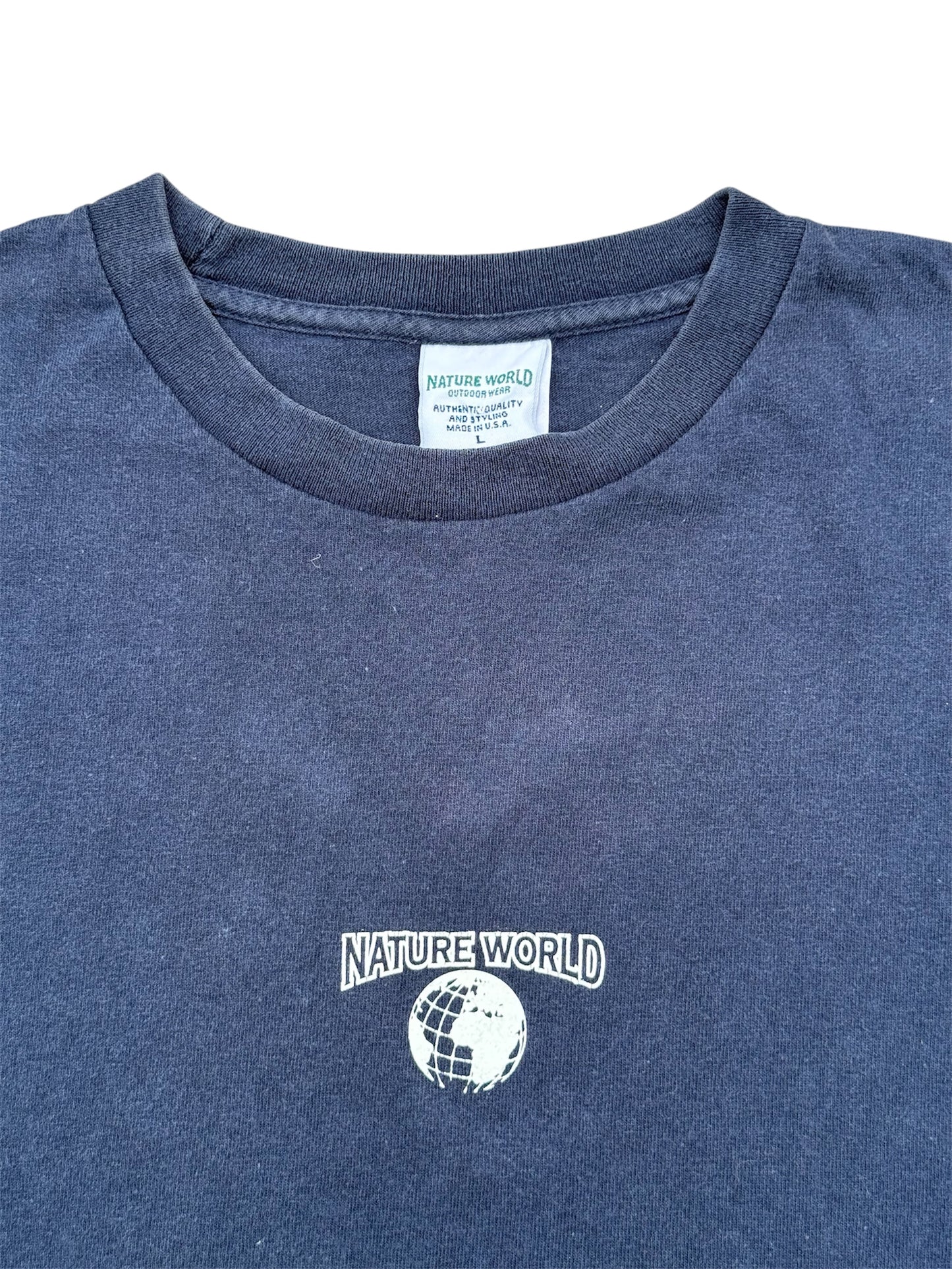 Vintage Nature World Outdoor Wear Tshirt
