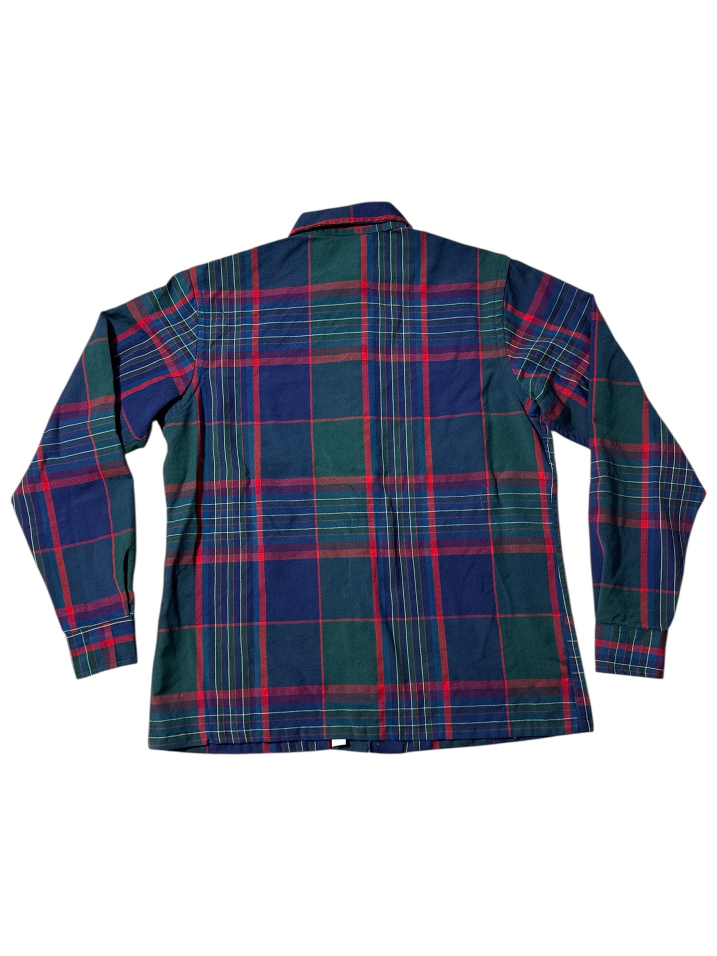 Vintage 1980s Pendleton Plaid Wool Shirt Made in USA