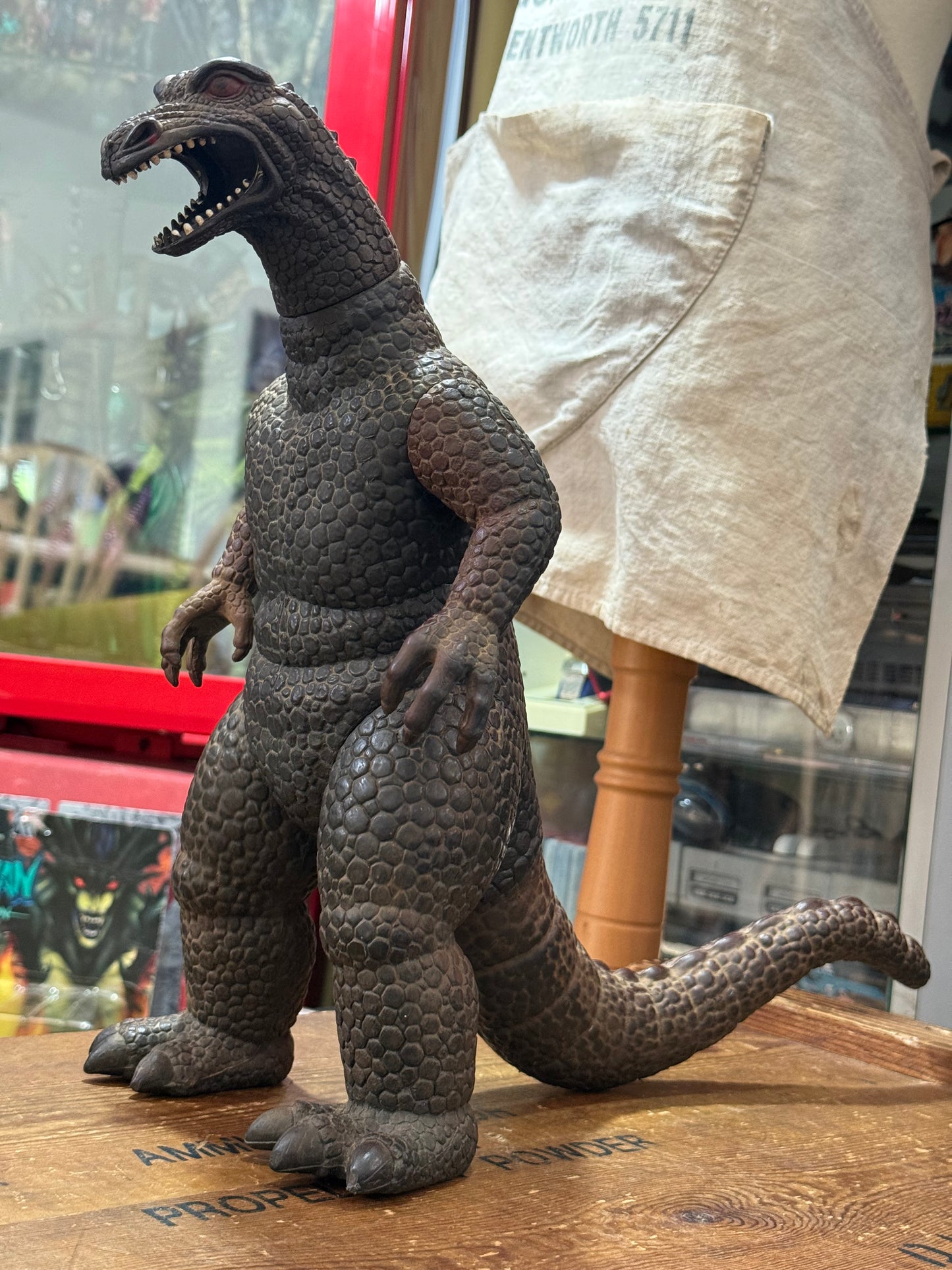 Vintage 1980s Dor Mei Godzilla Action Figure