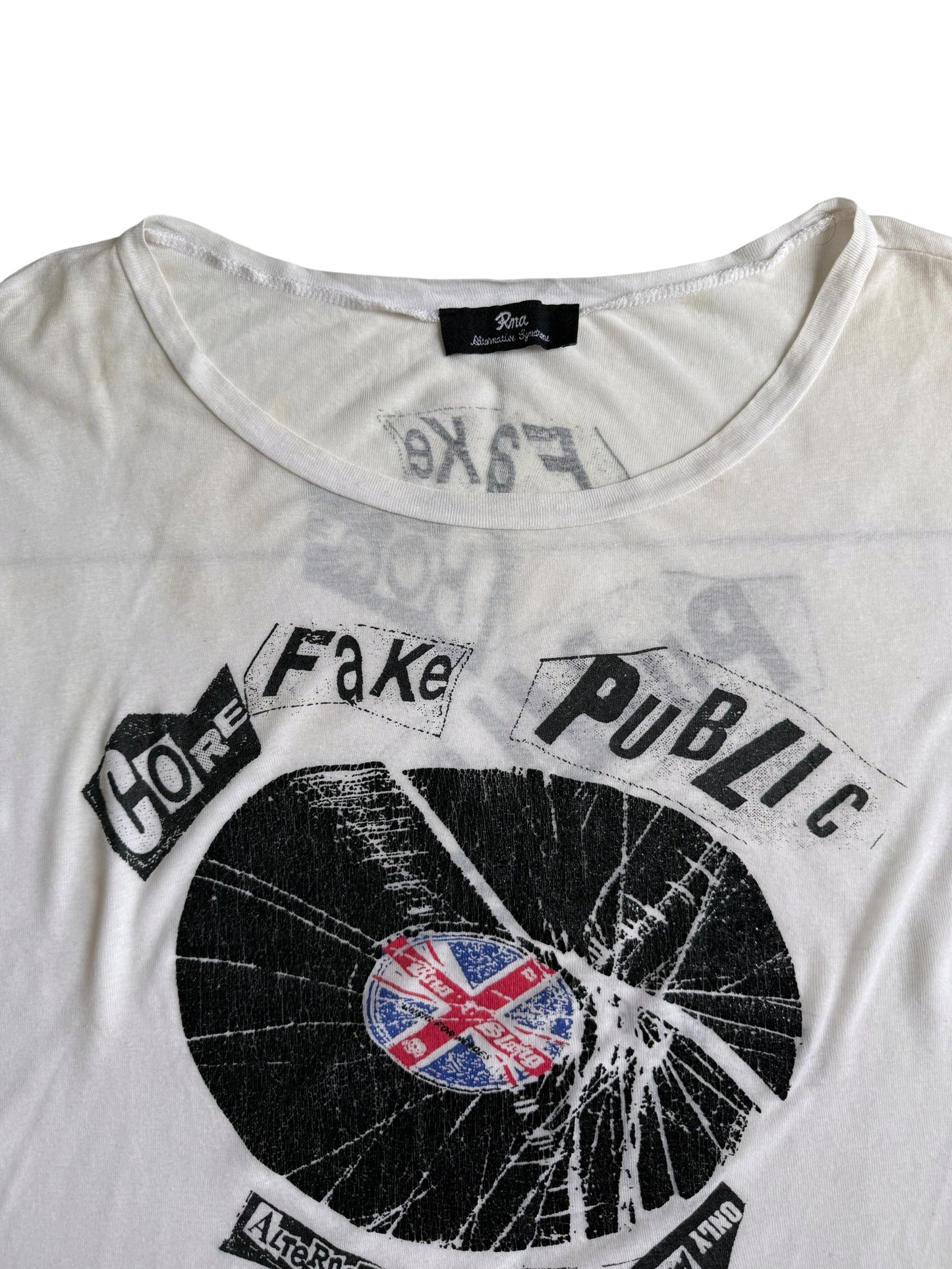 RnA Alternative Syndrome Punk Grunge Mesh Tshirt