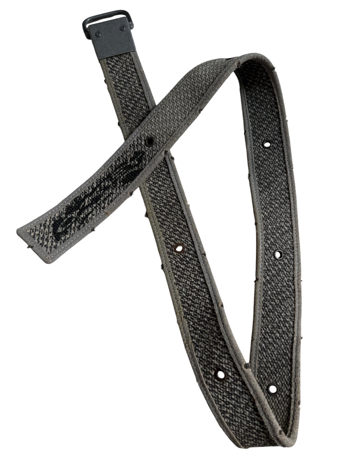 Vintage Y2K Oakley Icon Canvas Web Belt Tactical Utility Archive Streetwear