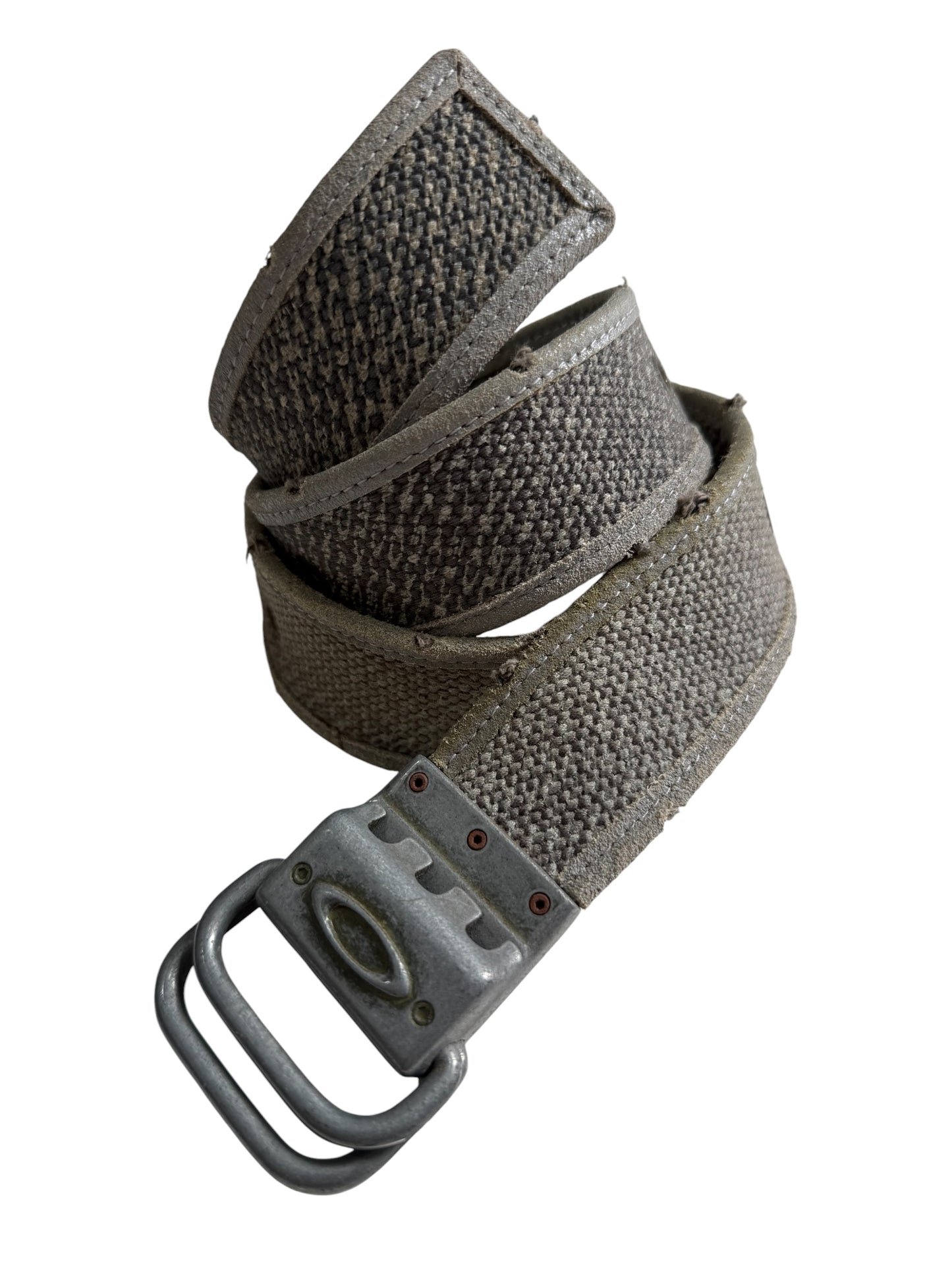 Vintage Y2K Oakley Icon Canvas Web Belt Tactical Utility Archive Streetwear