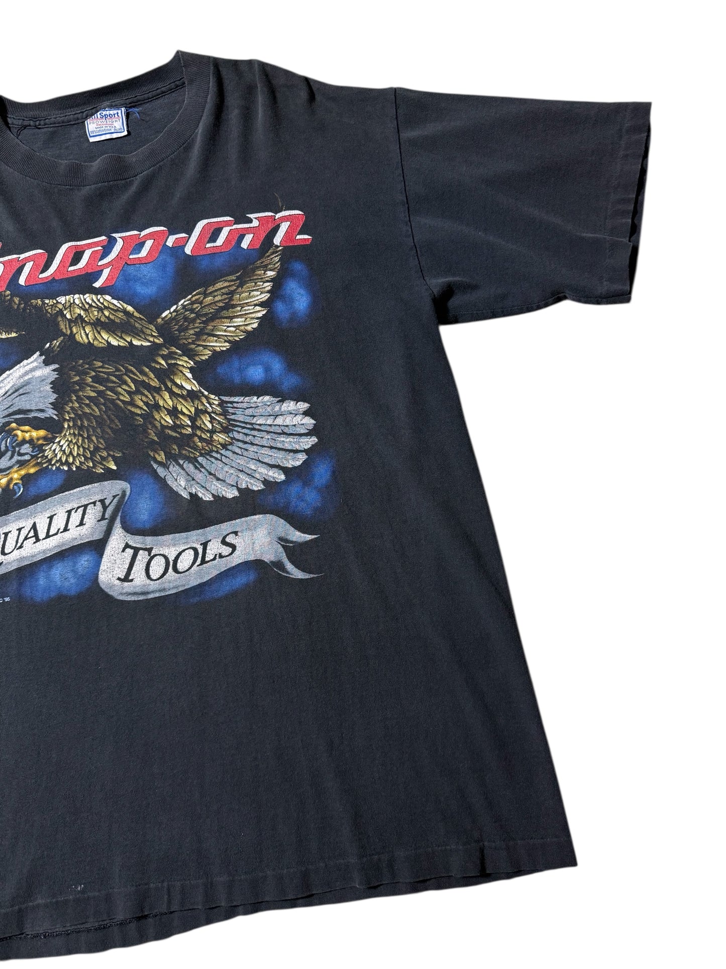 Vintage Snap On Tools Eagle Tshirt 1995 USA Made Promo