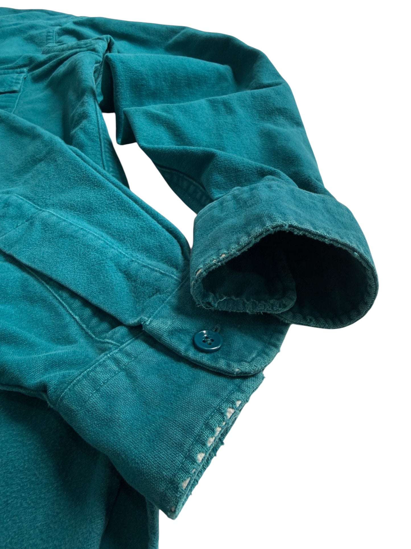 Vintage 80s-90s LL Bean Chamois Cloth Shirt Made in USA