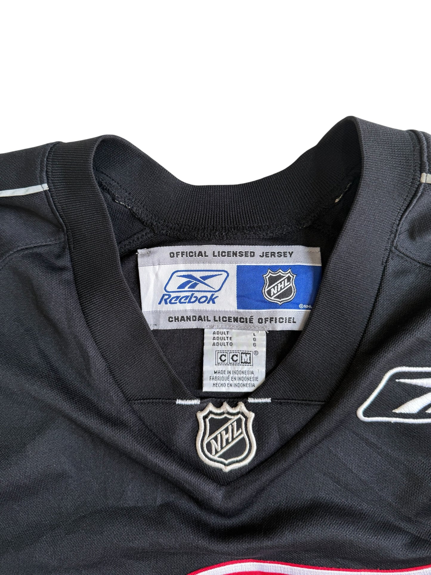 Reebok Black Detroit Red Wings NHL Jersey