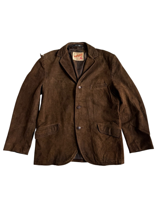 Vintage 1960s Bantamac Leather Sport Coat Blazer Made in Canada