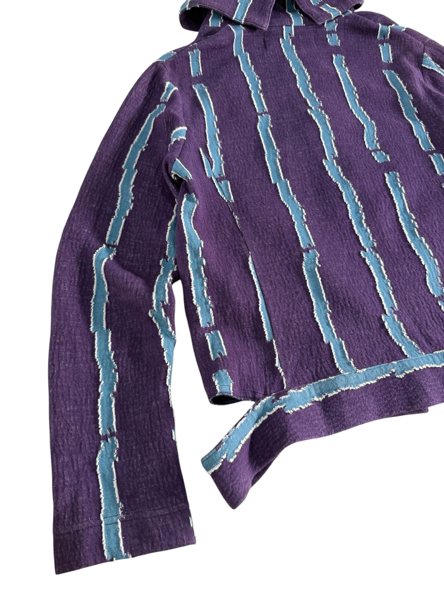 Keiko Kishi by Nosh Abstract Pattern Zip Jacket Made in Japan