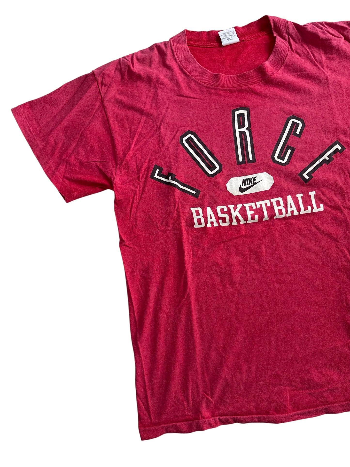 Vintage Nike Force Basketball Tshirt Made In USA