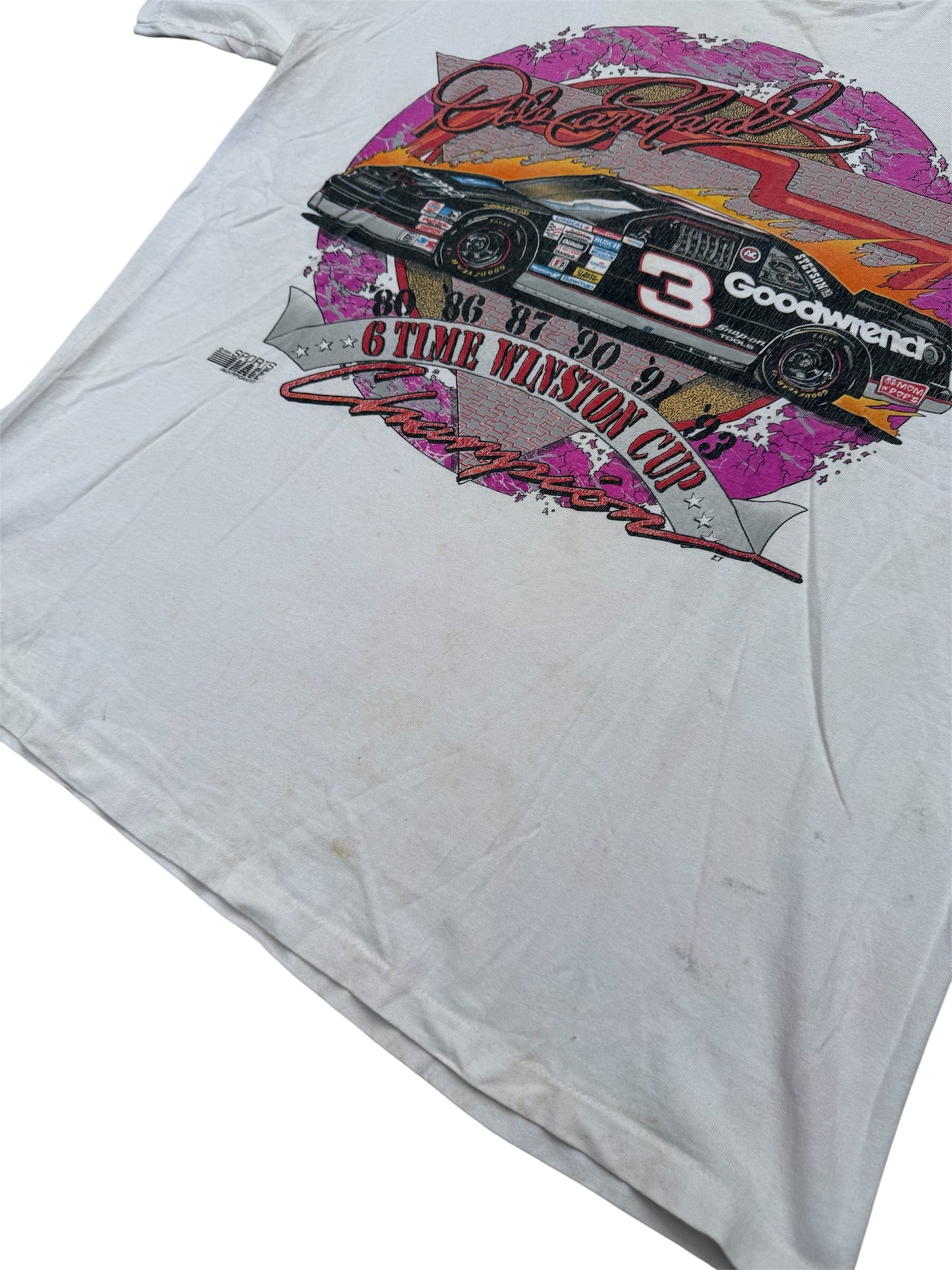 1990s Dale Earnhardt NASCAR Winston Cup Champion Tee