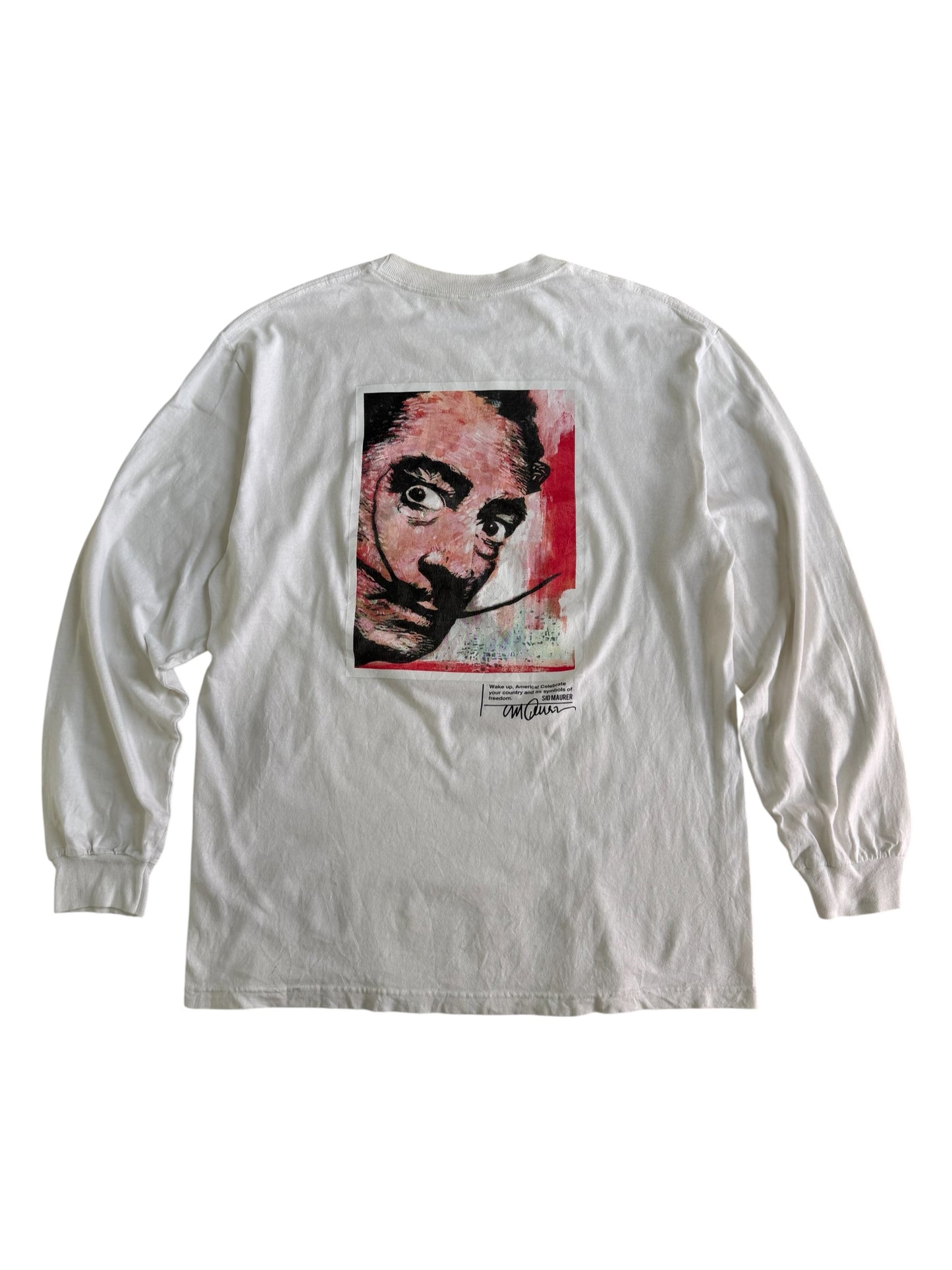Sid Maurer Salvador Dali Long Sleeve Tshirt