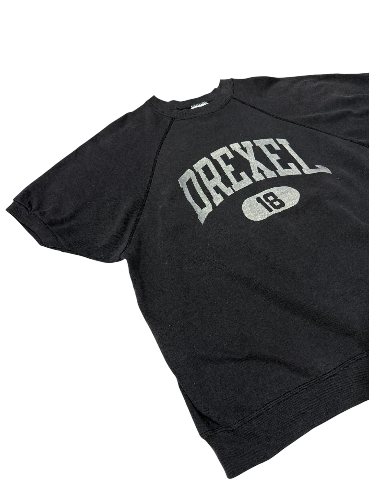 Vintage 80s–90s Drexel 18 Short Sleeve Sweatshirt Made in USA