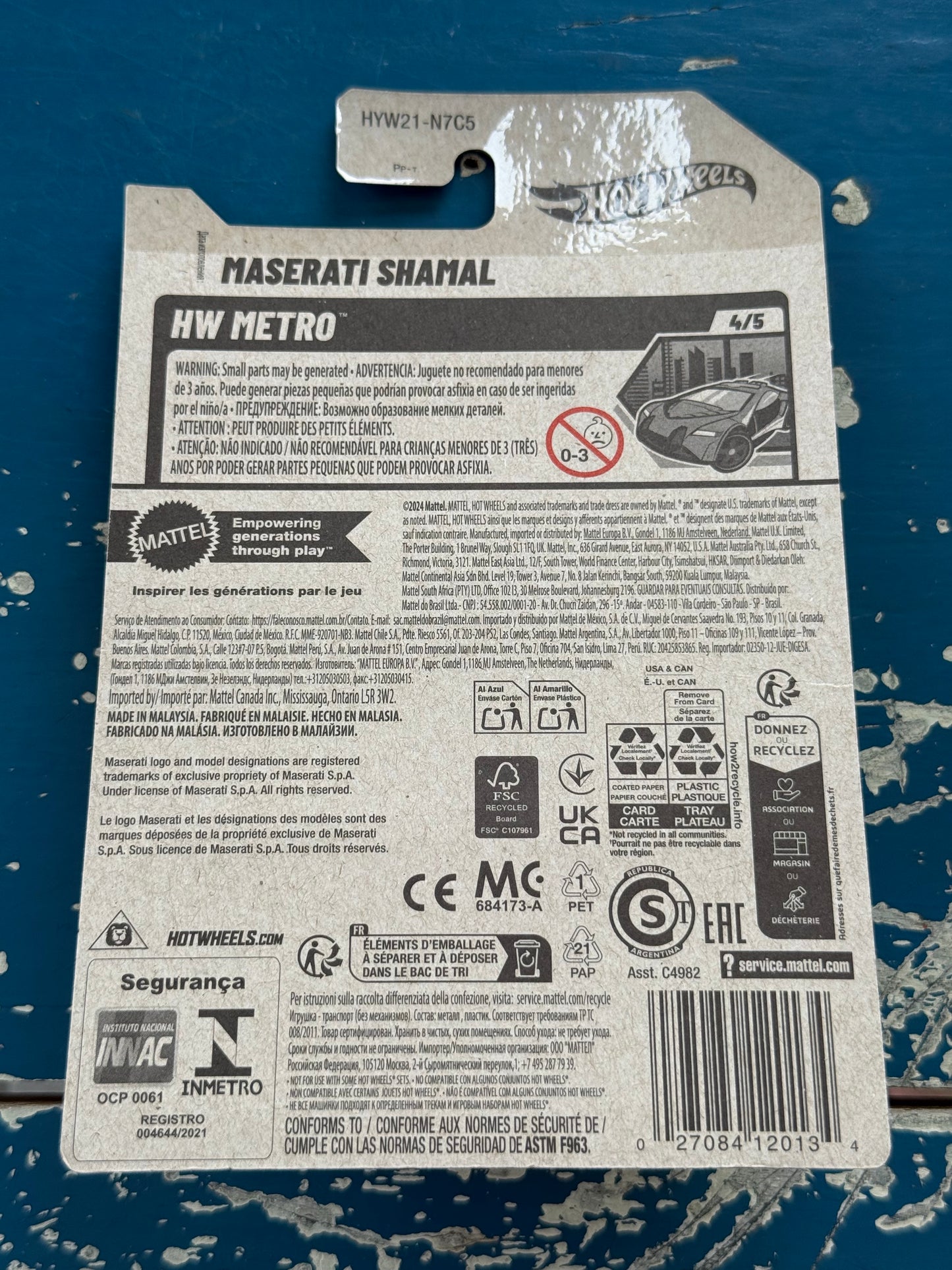 Hot Wheels Maserati Shamal