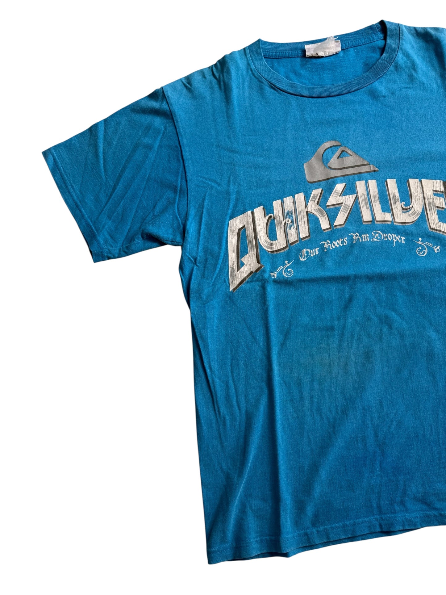 Vintage Quiksilver “Our Roots Run Droper” Tshirt Blue