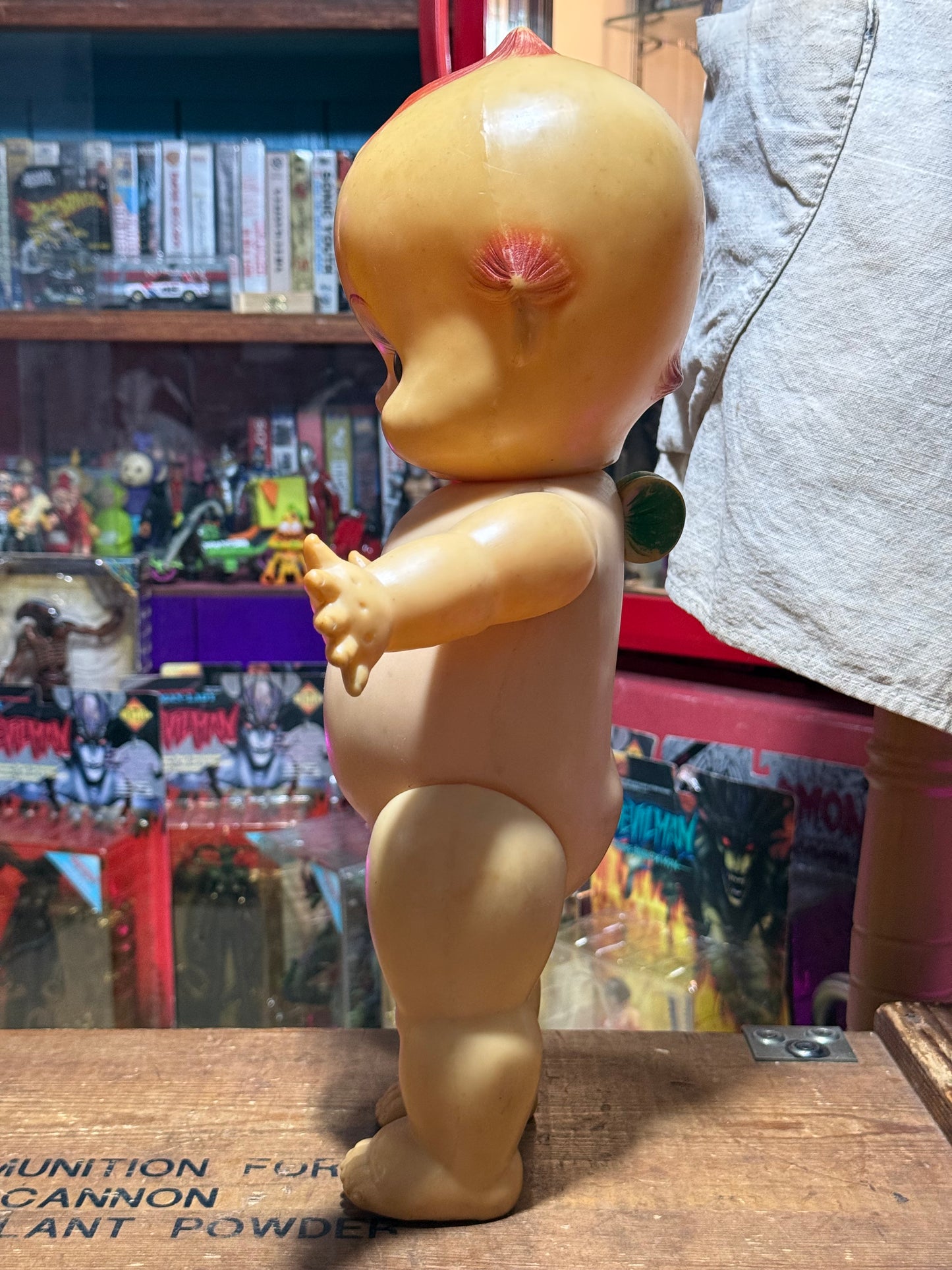 Vintage 1970s Kewpie Doll Jumbo Size Sofubi
