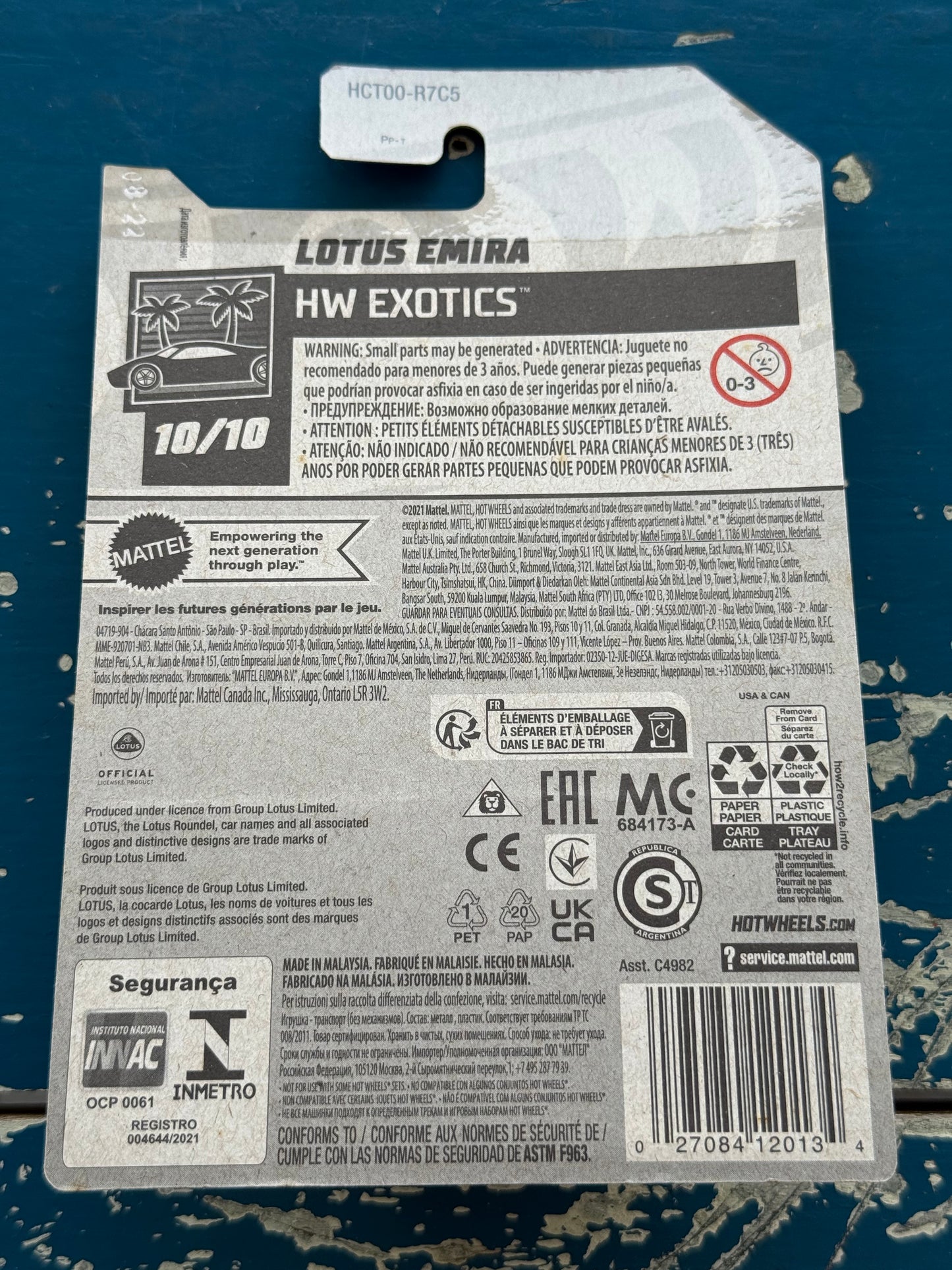 Hot Wheels Lotus Emira