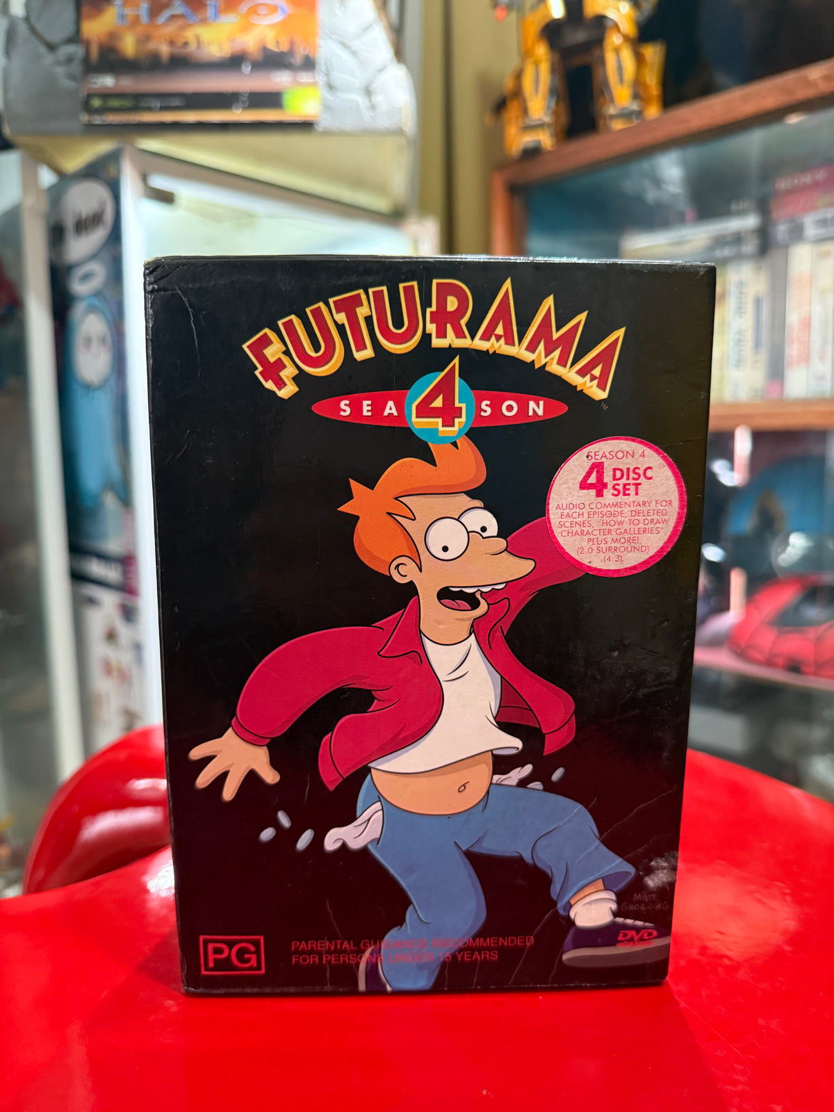 Futurama Season 4 Complete 4 Disc DVD Box Set Australian Release 2004