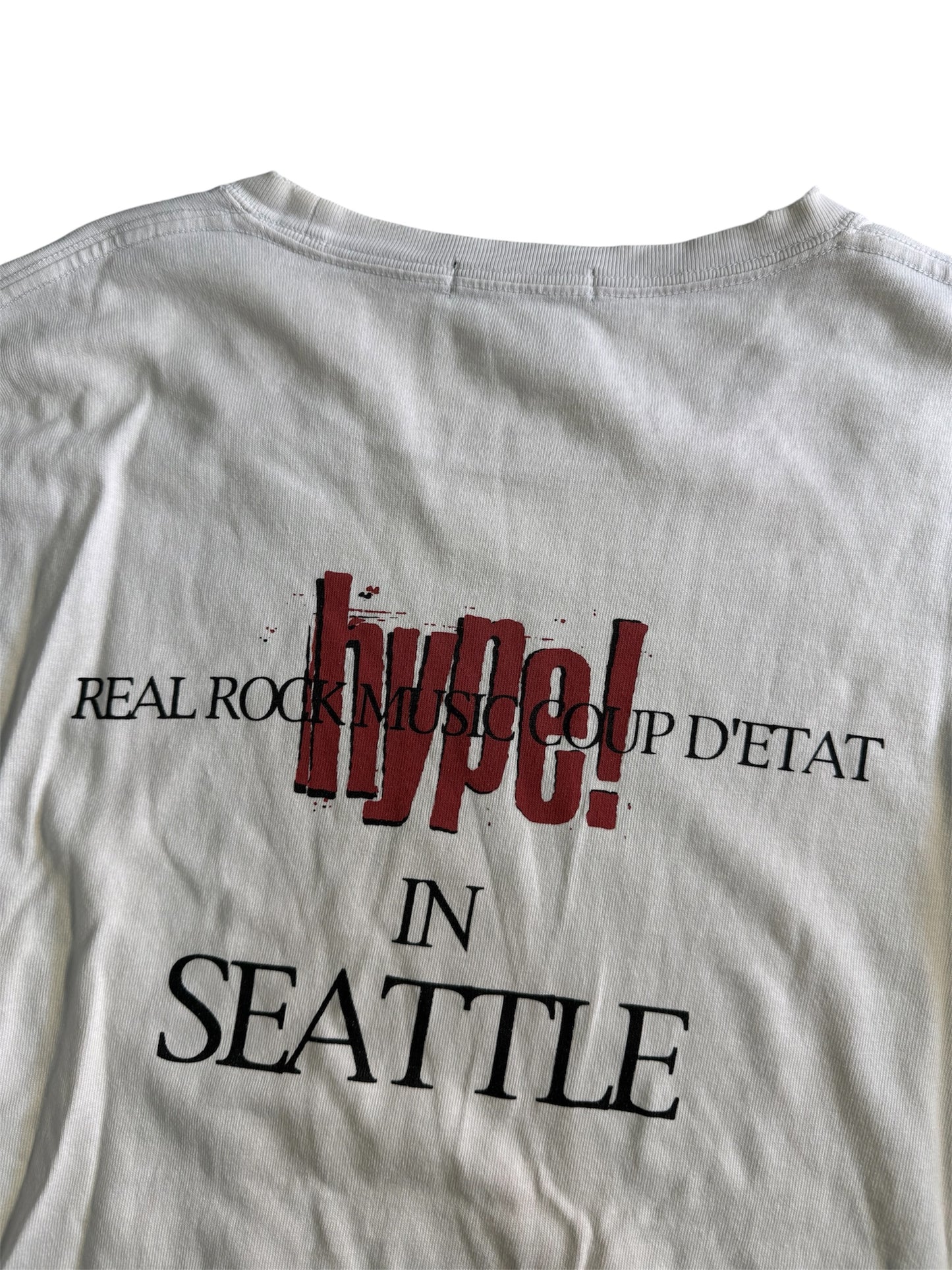 Hype Seattle Grunge Documentary Movie 90s Tshirt Rare