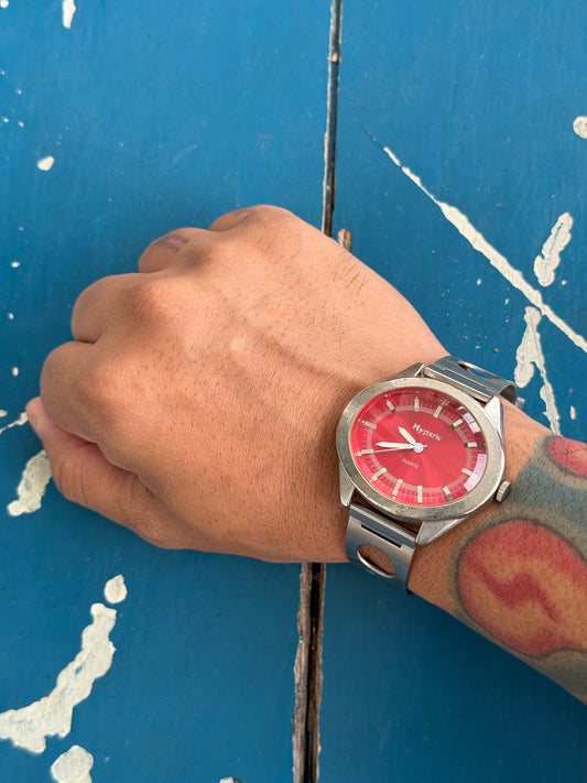 Vintage Hysteric Glamour GV4006 Red Dial Quartz Watch