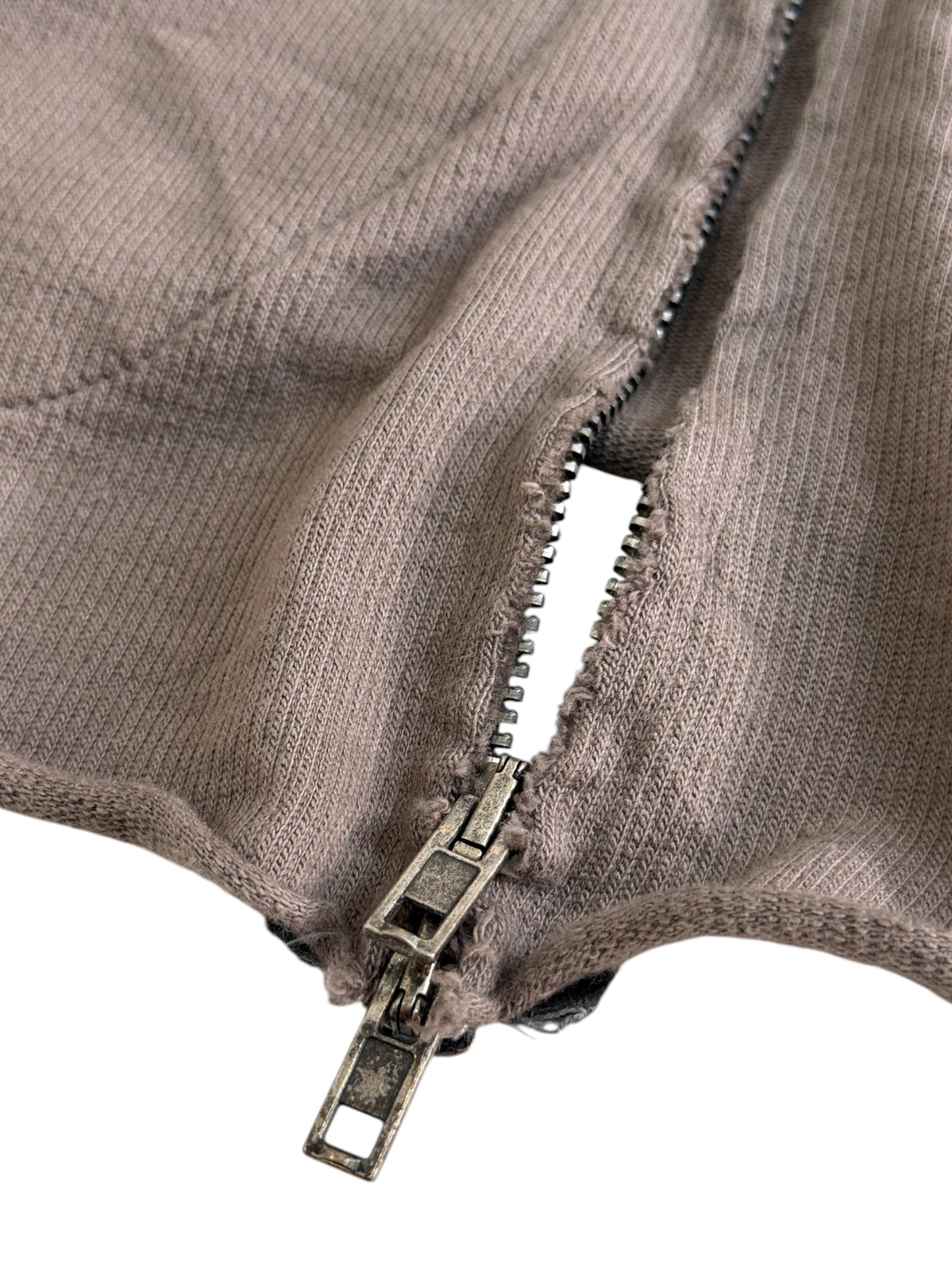 Poeme Bohemien Hooded Zip Jacket Made in Italy