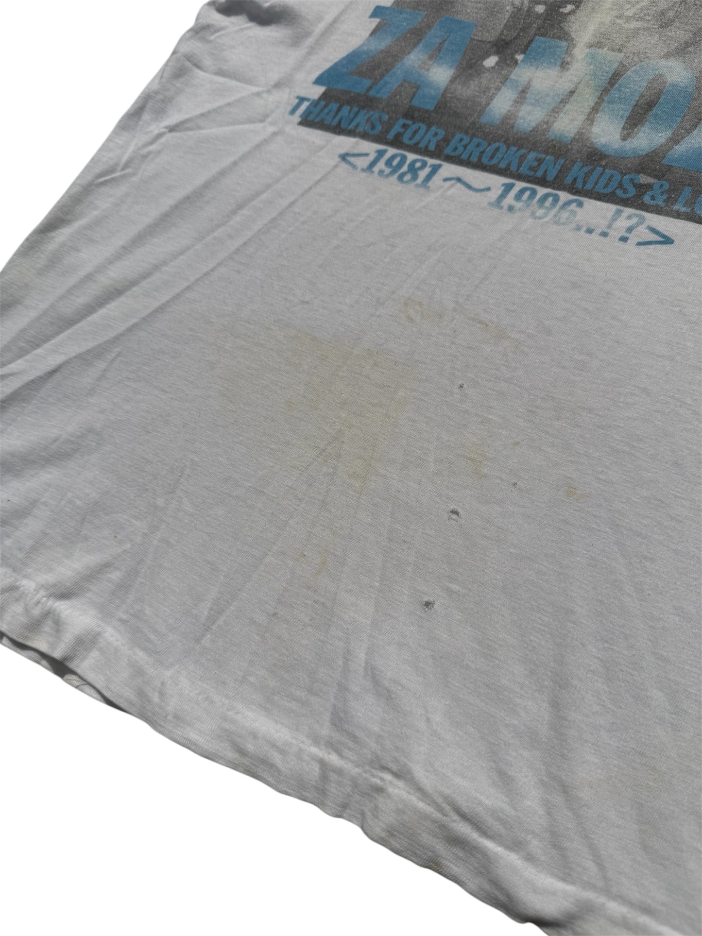 Vintage 1990s Za Mozz Japanese Band Tshirt