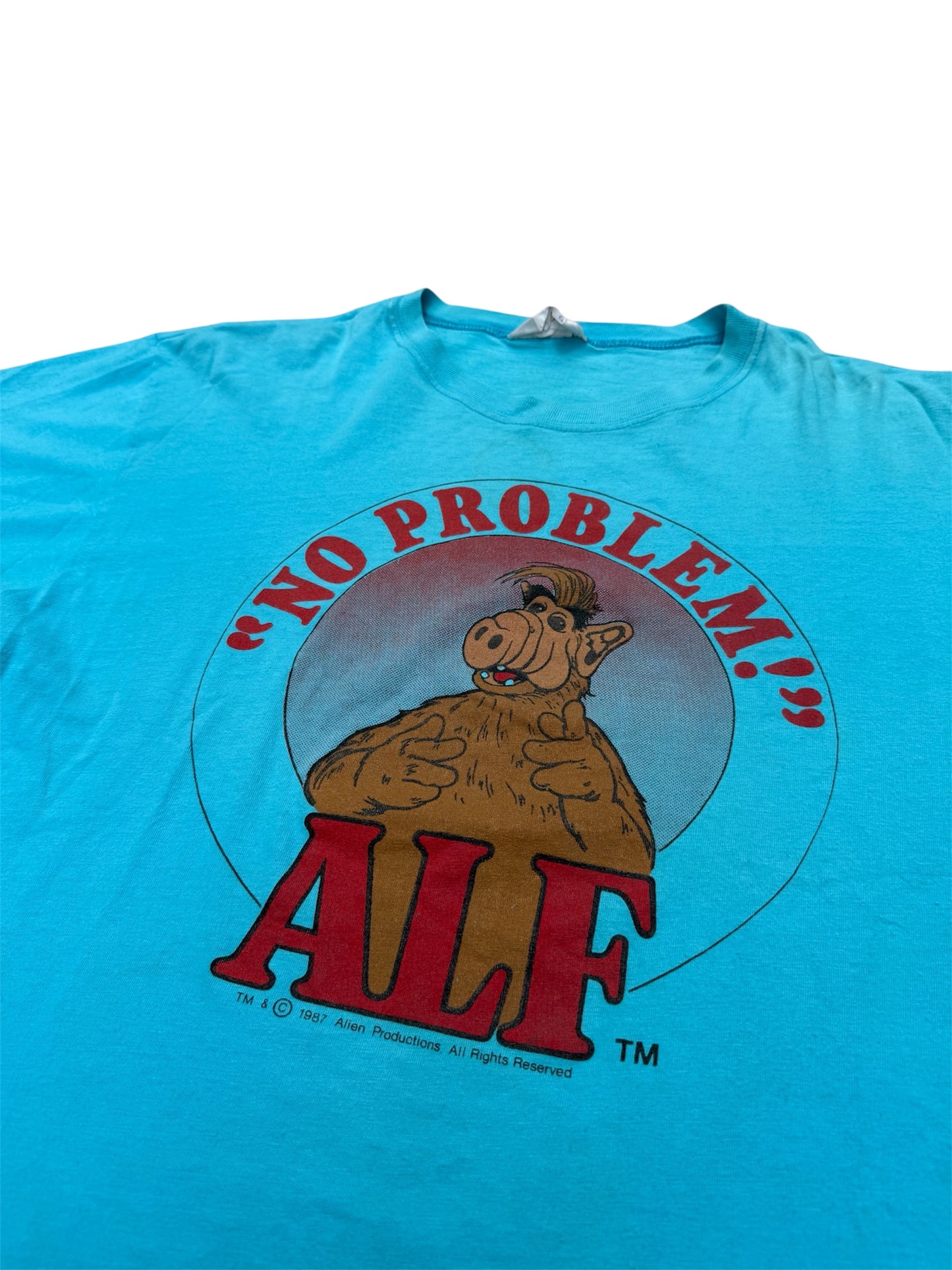 Vintage 1987 ALF “No Problem!!” Tshirt