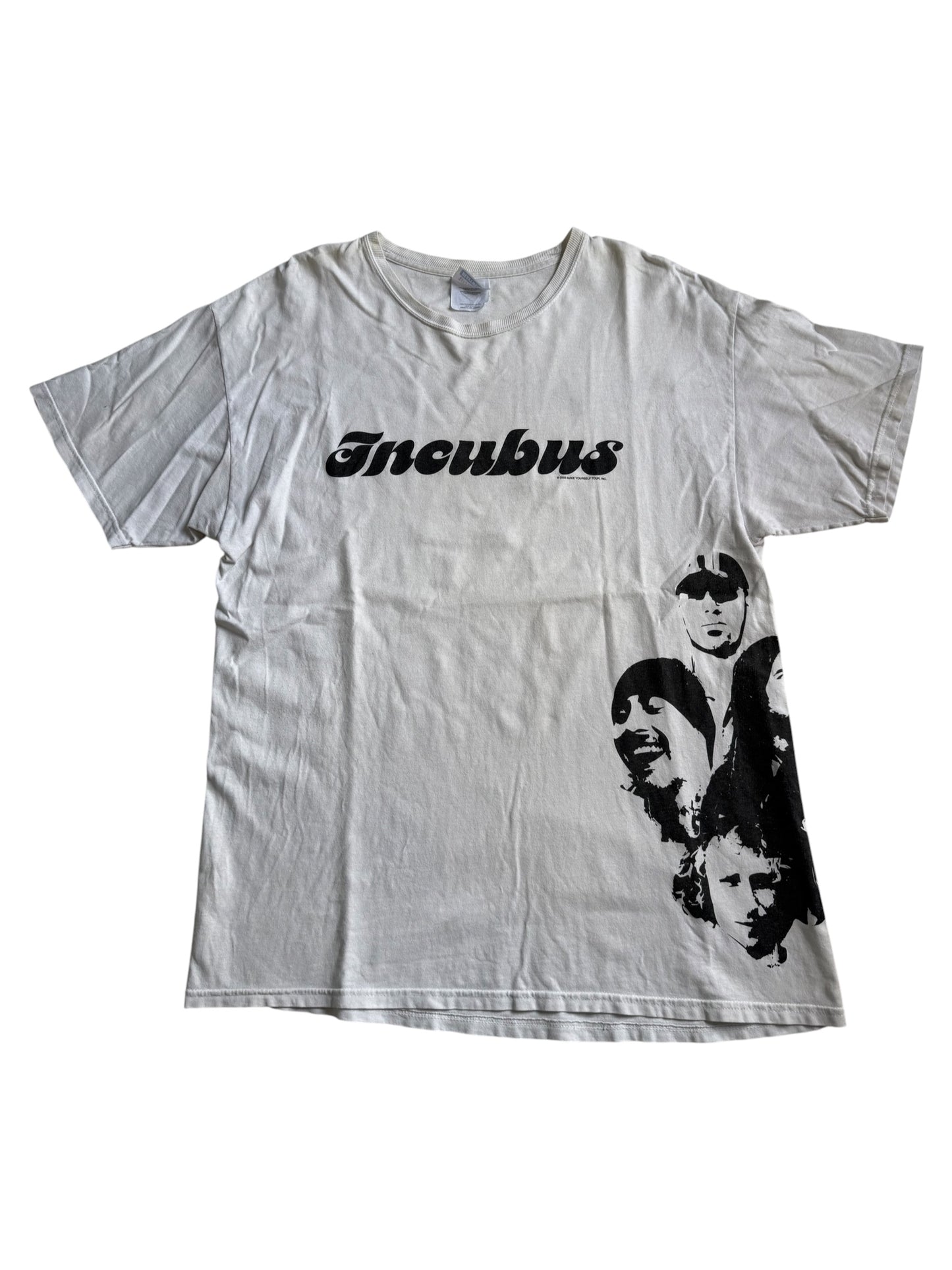 Vintage Incubus Make Yourself Tour 2003 Tshirt
