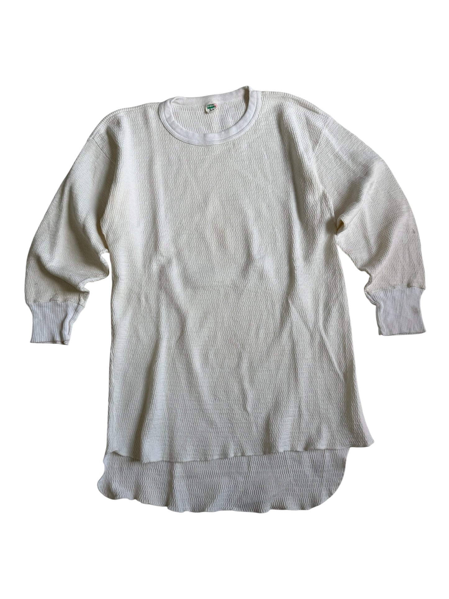 Vintage 70s-80s Hanes Longsleeve Thermal Top