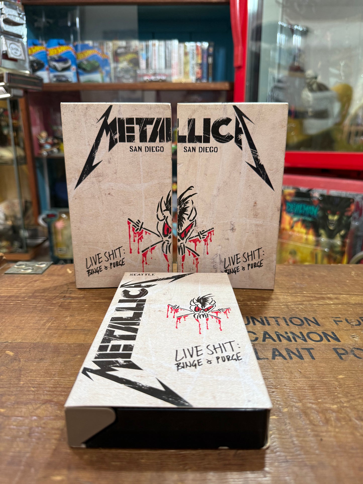 1993 Metallica Live Binge & Purge VHS