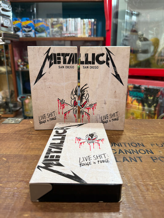 1993 Metallica Live Binge & Purge VHS