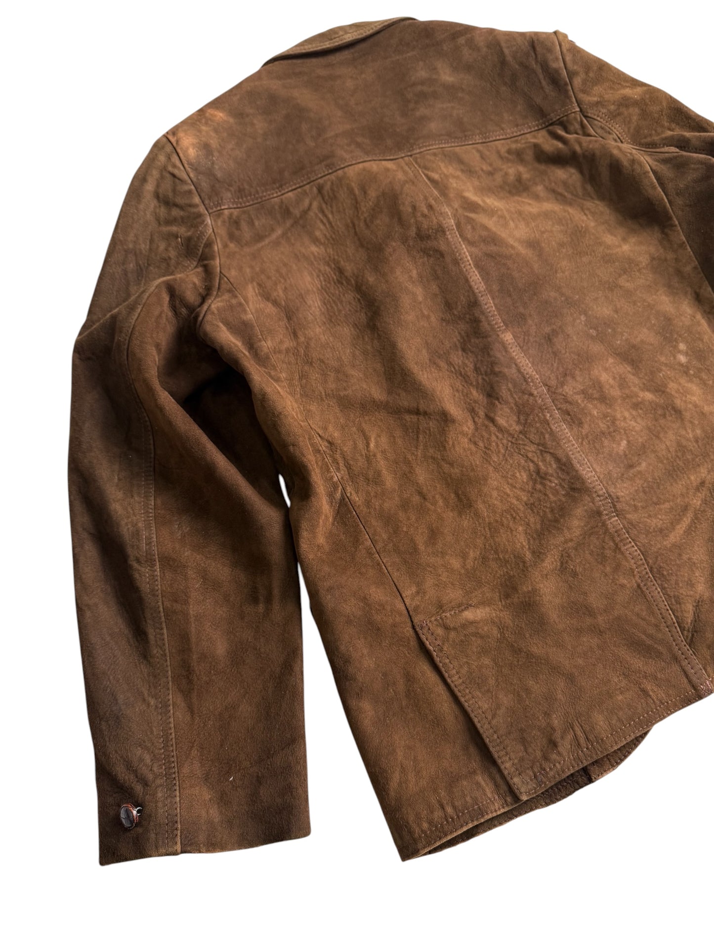 Vintage 1960s Bantamac Leather Sport Coat Blazer Made in Canada