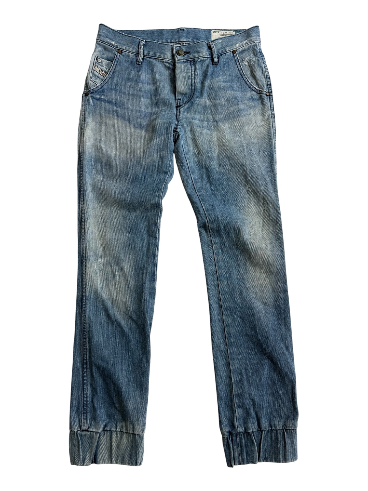 Vintage Y2K Diesel Joyze Button Fly Denim Jeans Made in Italy
