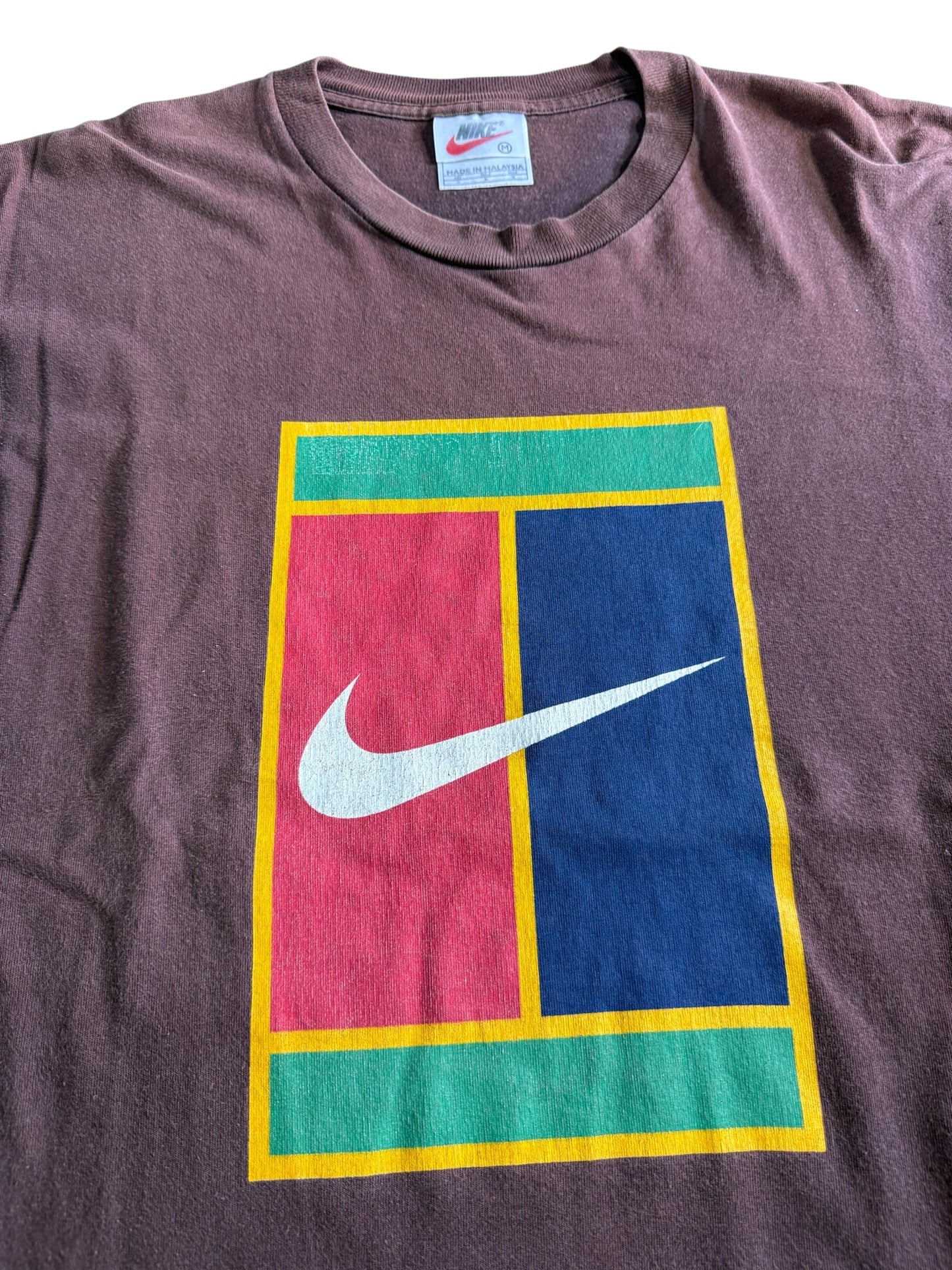 Vintage Nike Court Logo Tshirt