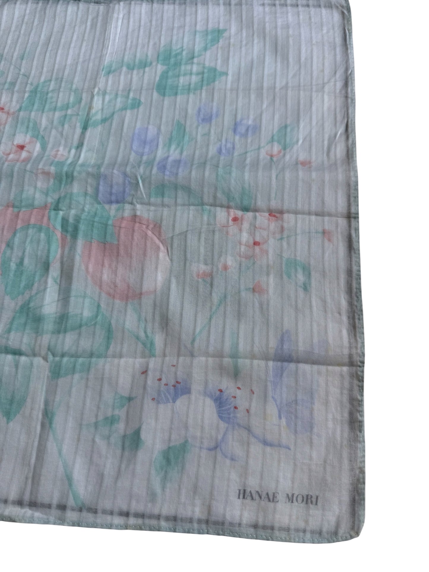 Vintage Handkerchief Lot Trussardi Issey Miyake Pierre Balmain Hanae Mori Lancel