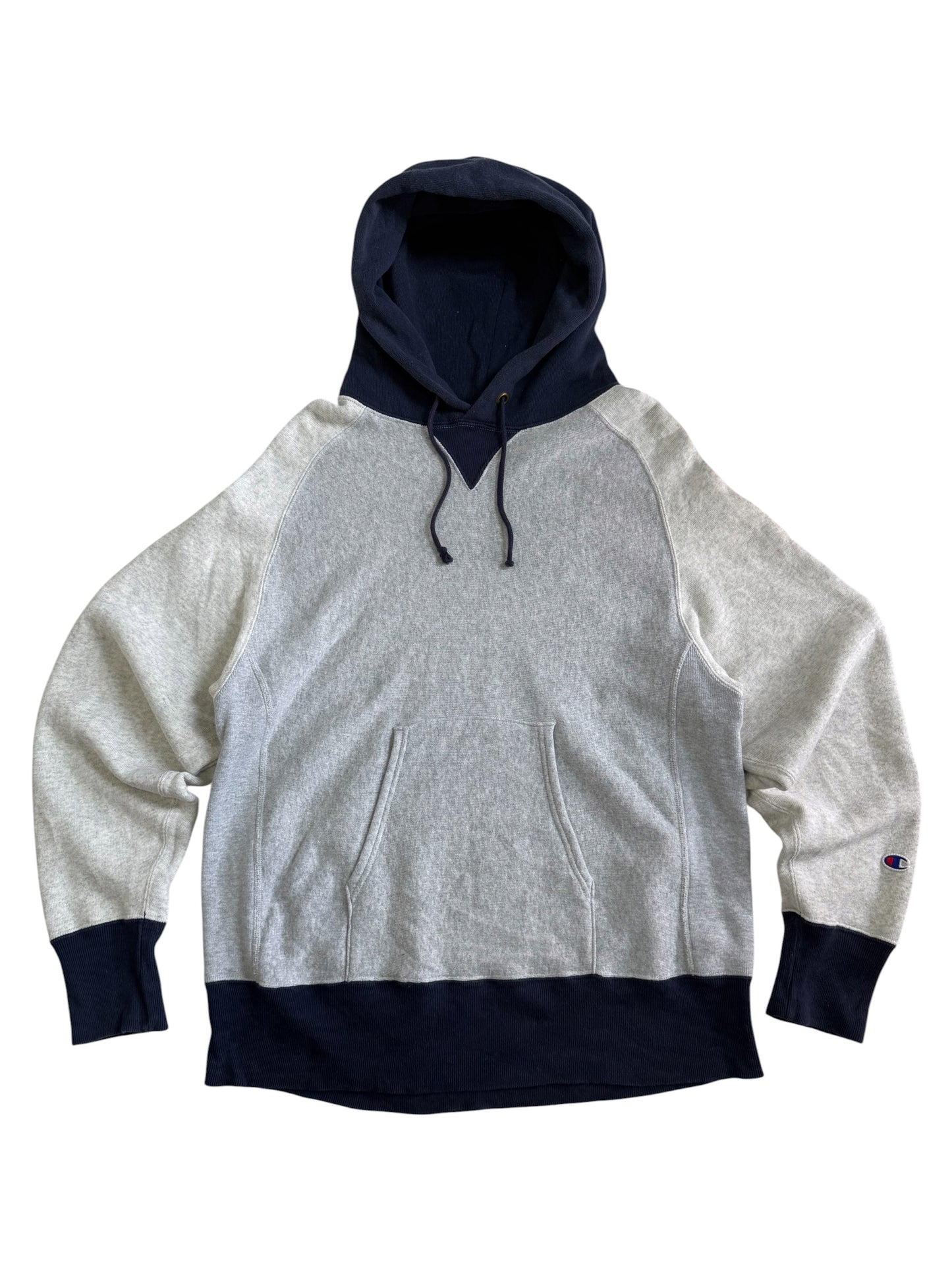 Champion Reverse Weave 3 Tone Raglan Sleeve Hoodie