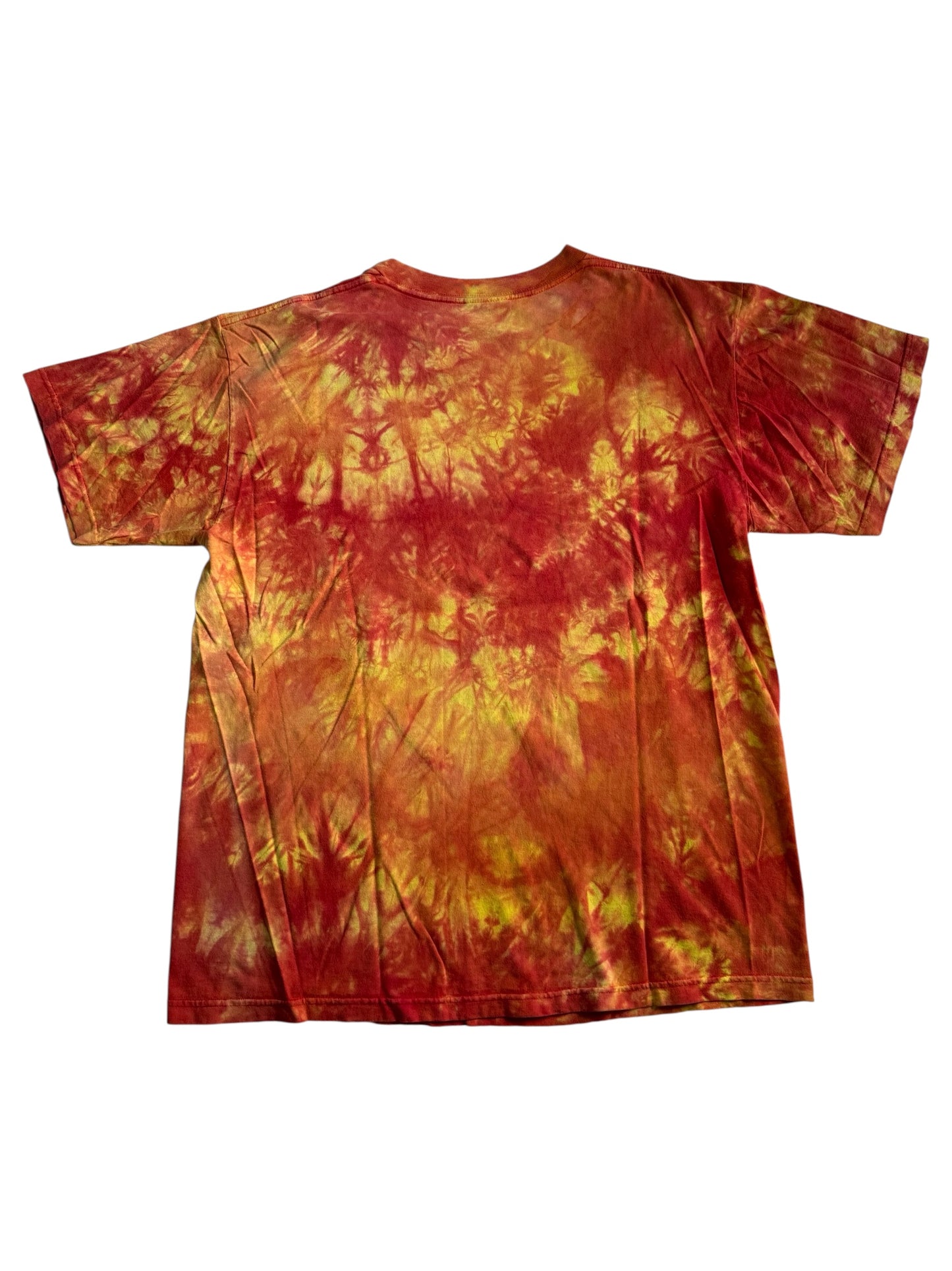Vintage The Mountain Wizard Fire Graphic Tshirt Tie Dye