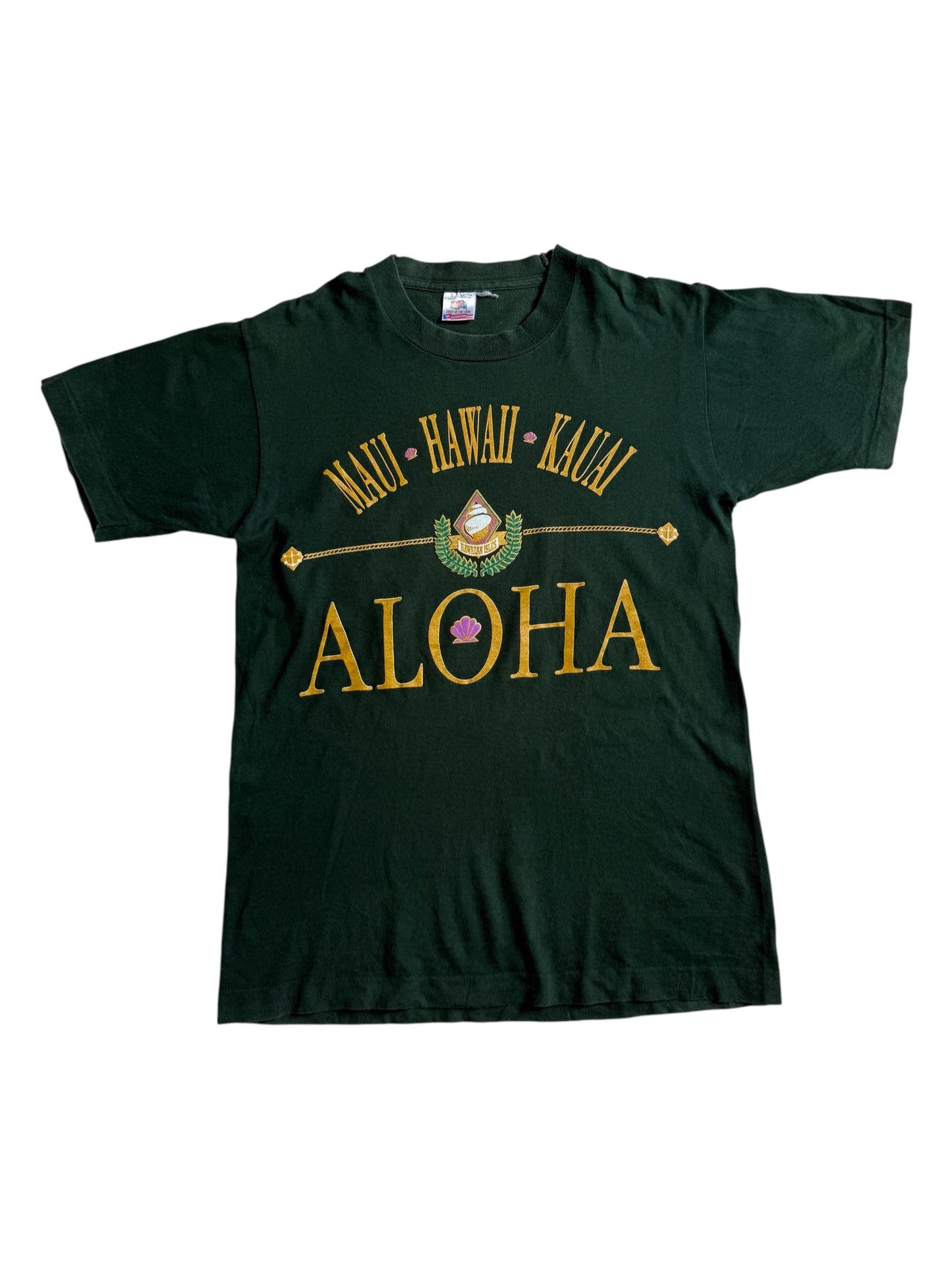 Vintage 90s Maui Hawaii Kauai Aloha Tshirt USA