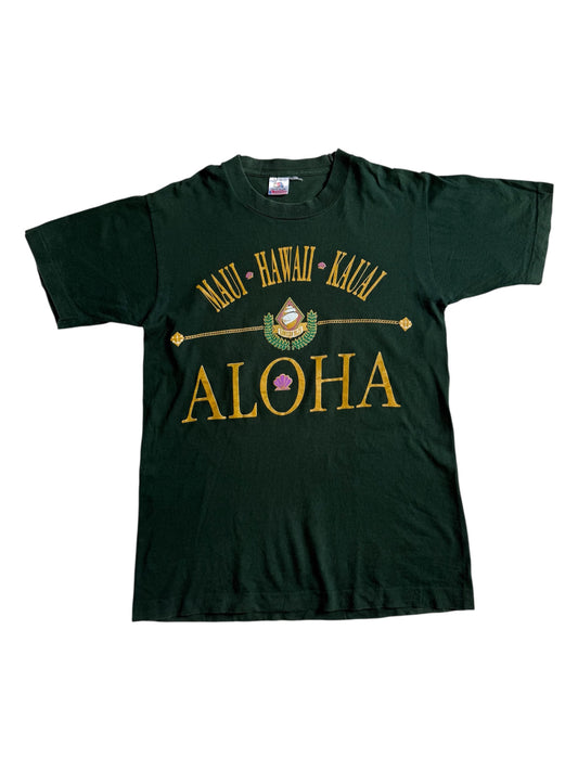 Vintage 90s Maui Hawaii Kauai Aloha Tshirt USA