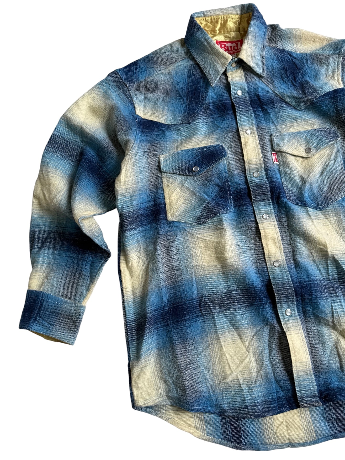 Budweiser Western Flannel Shirt