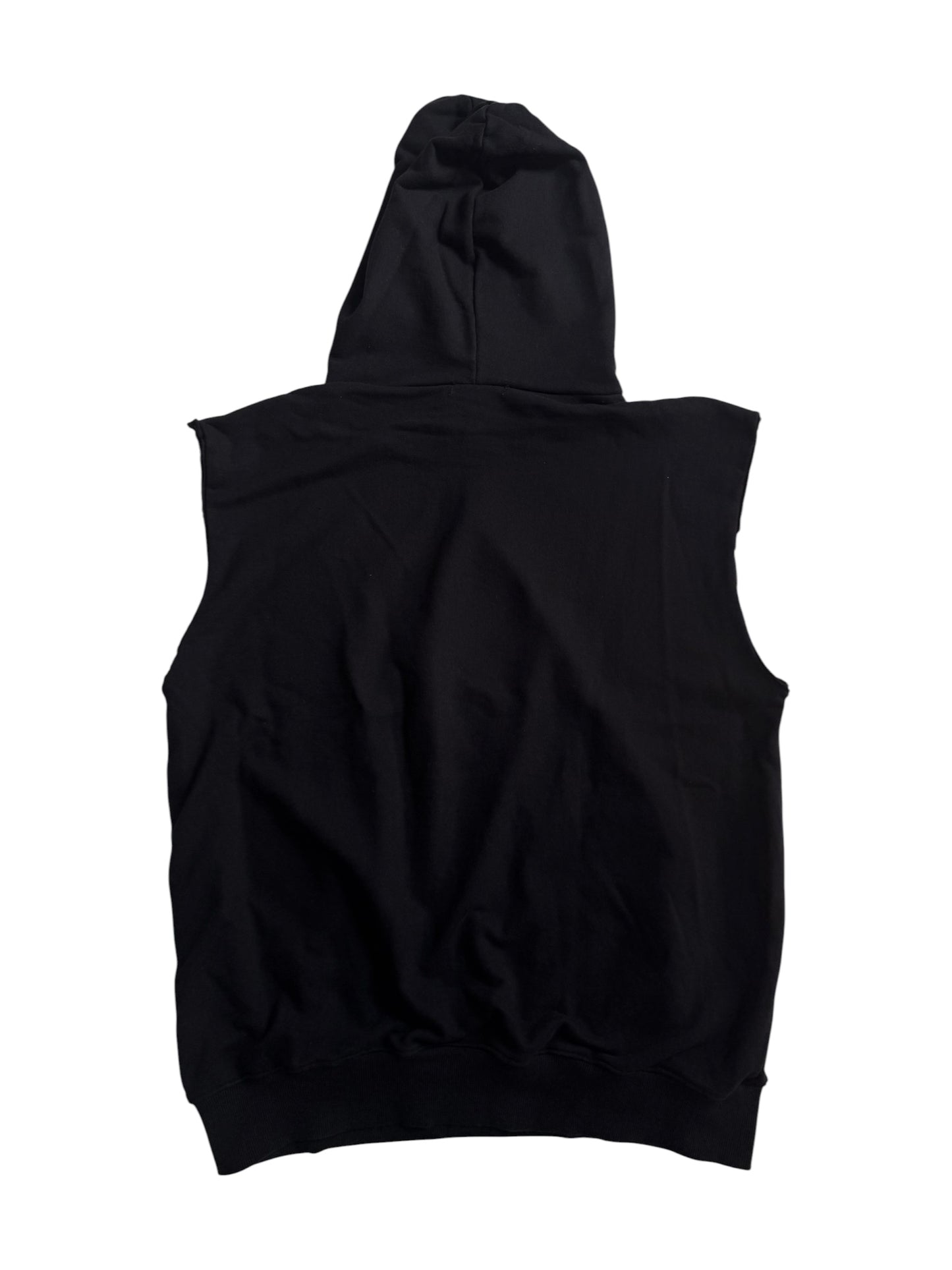 Nirvana Kurt Cobain Portrait Cut-Off Sleeveless Hoodie