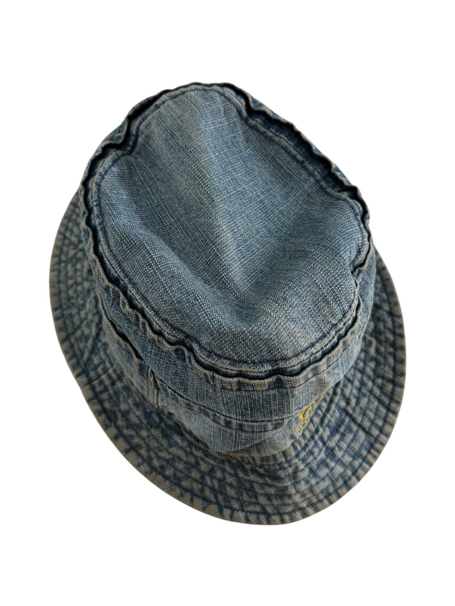 Vintage 2000s PNB Nation Denim Bucket Hat Manual Tactics