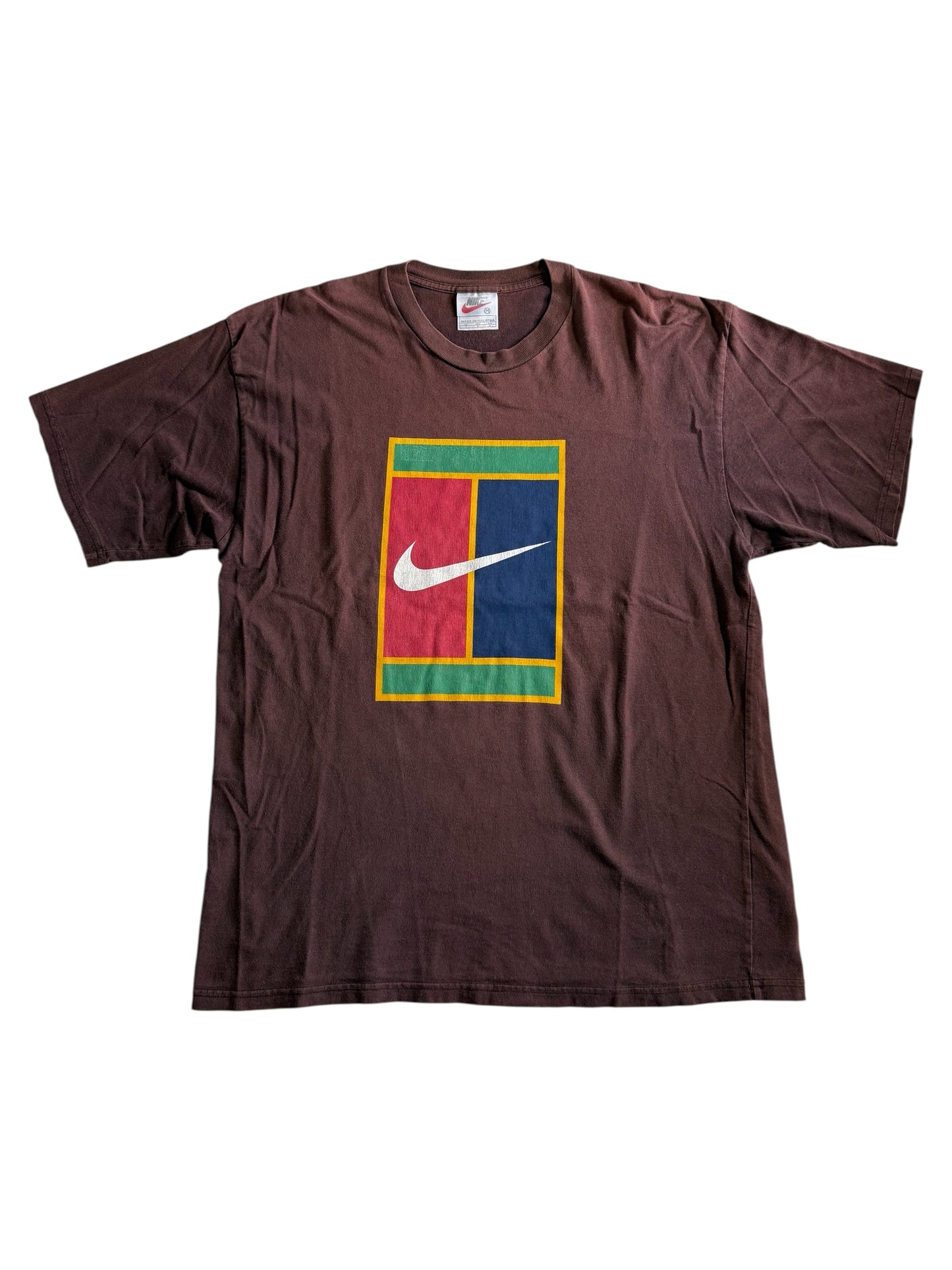 Vintage Nike Court Logo Tshirt