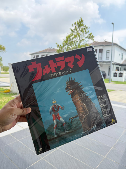 Vintage Ultraman Vol. 1 Japan LaserDisc LD Tsuburaya Tokusatsu