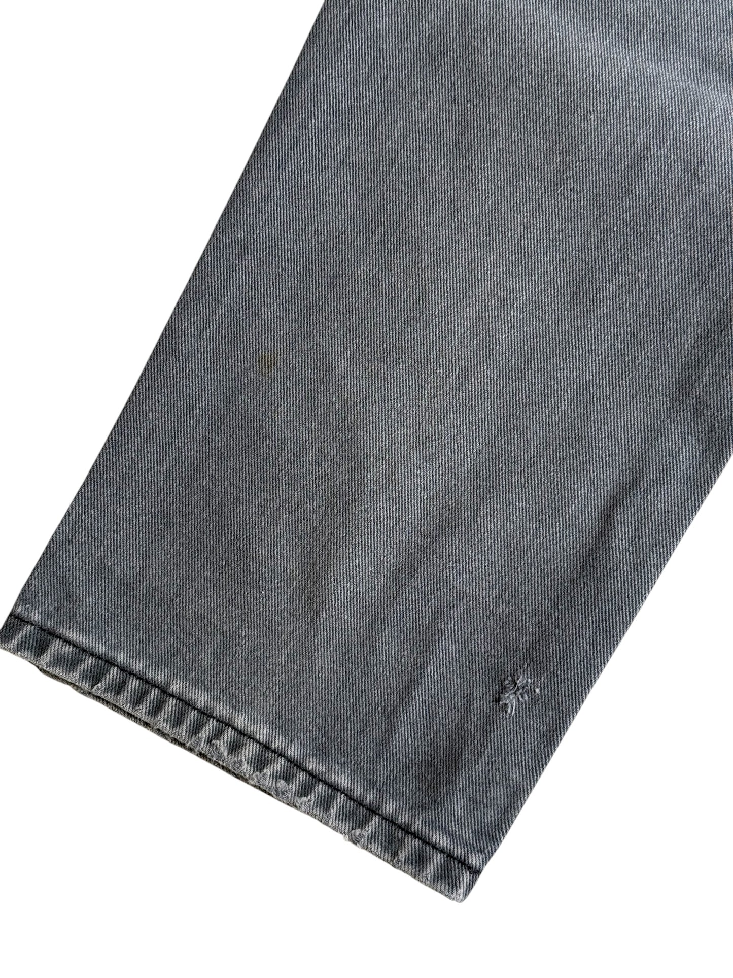 Vintage 1990s LL Bean Double L Jeans Grey Denim Pants