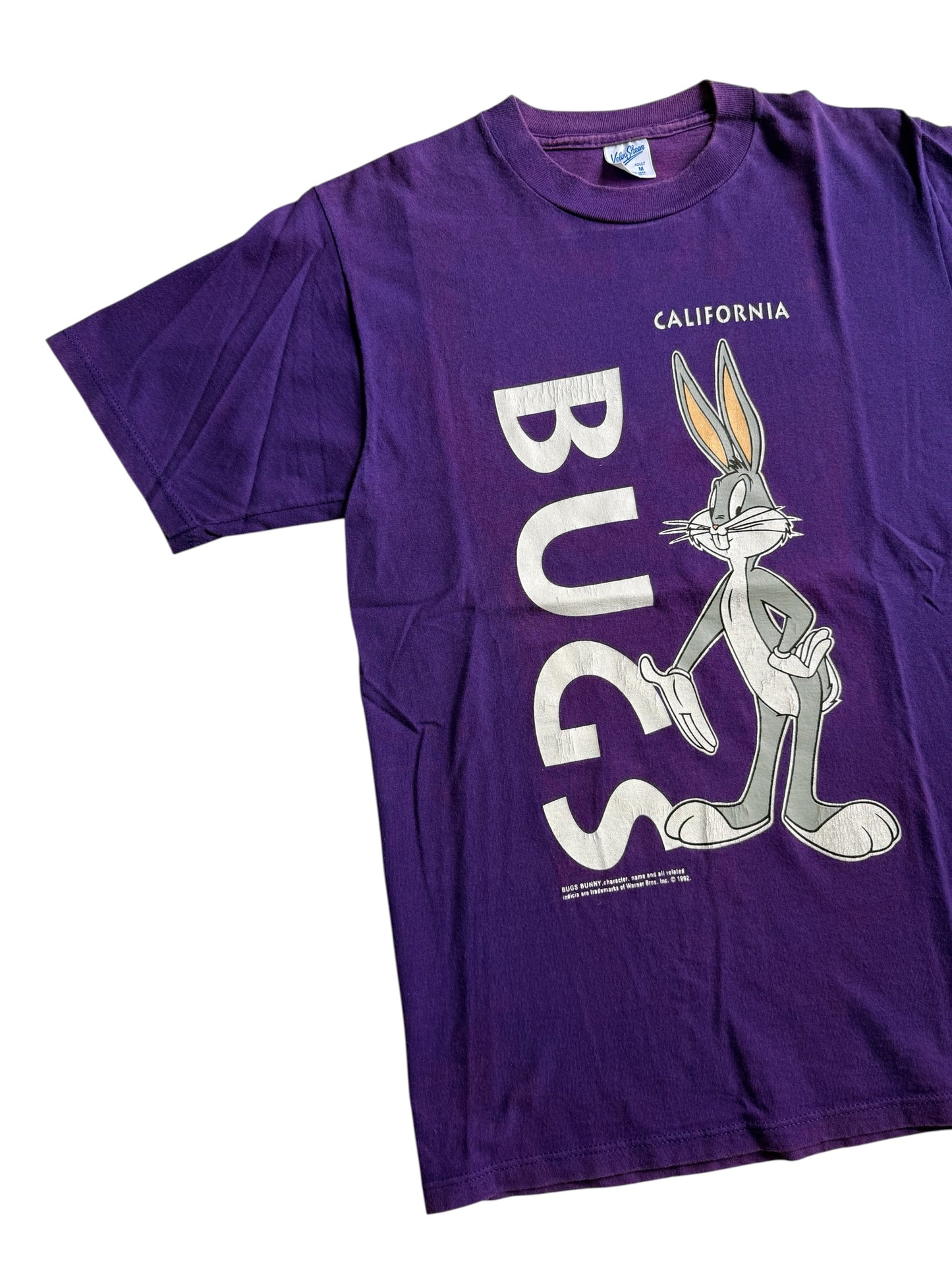 Vintage Bugs Bunny California Graphic Tshirt USA 1992