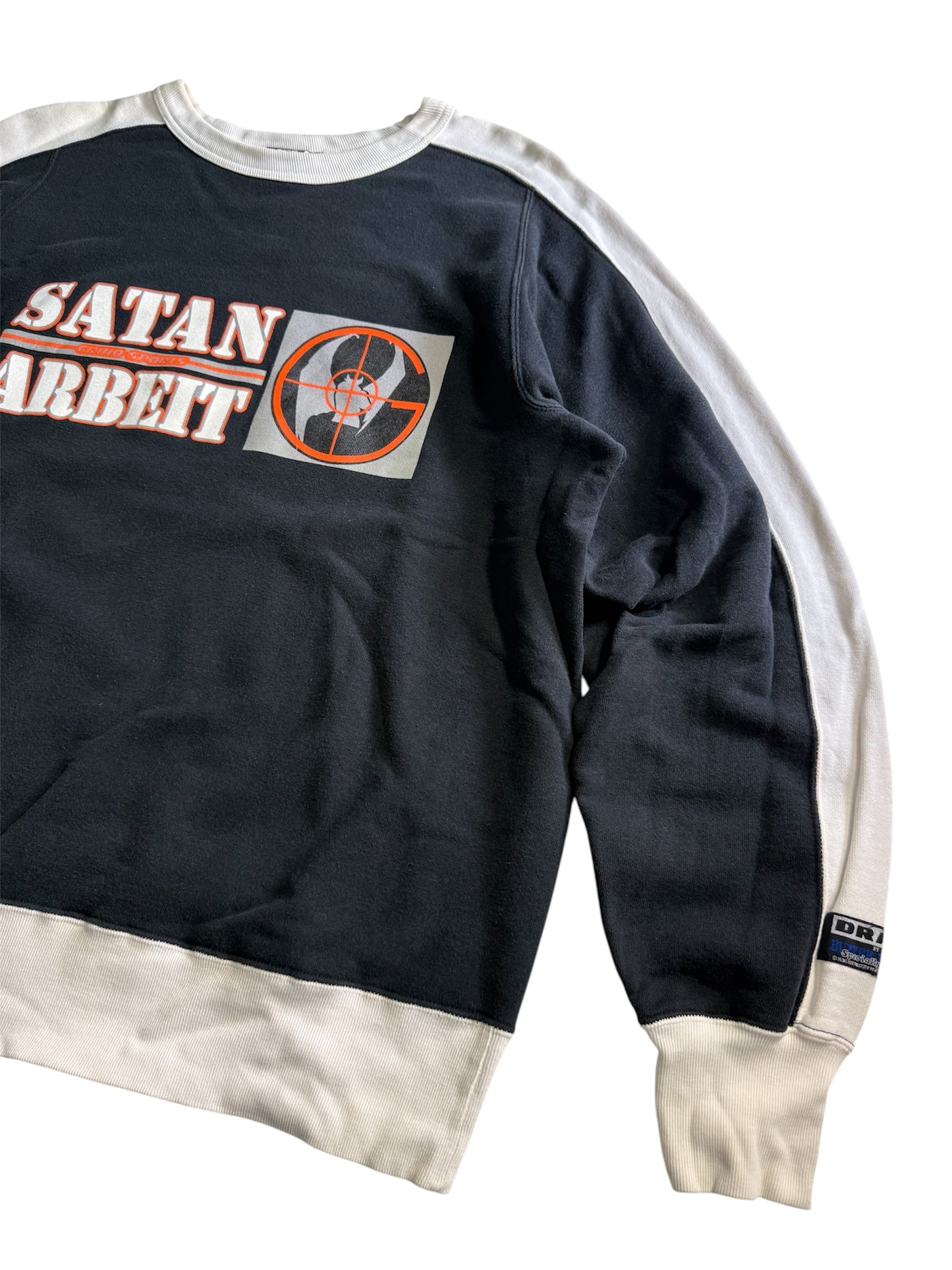 Vintage Grind Sports Satan Arbeit Crewneck Sweatshirt